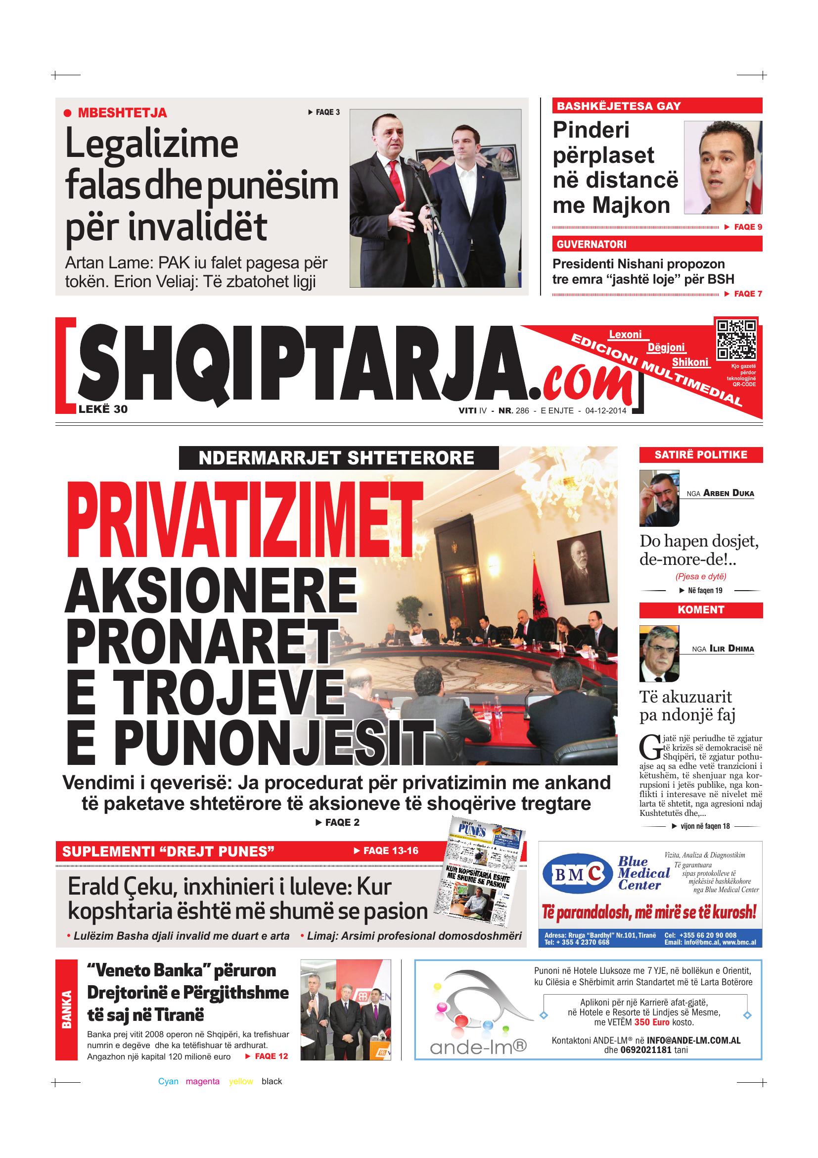 Shqiptarja.com 2014-12-04