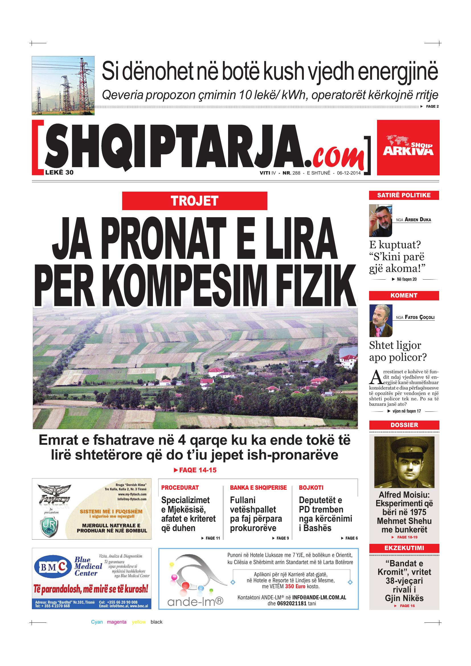 Shqiptarja.com 2014-12-06