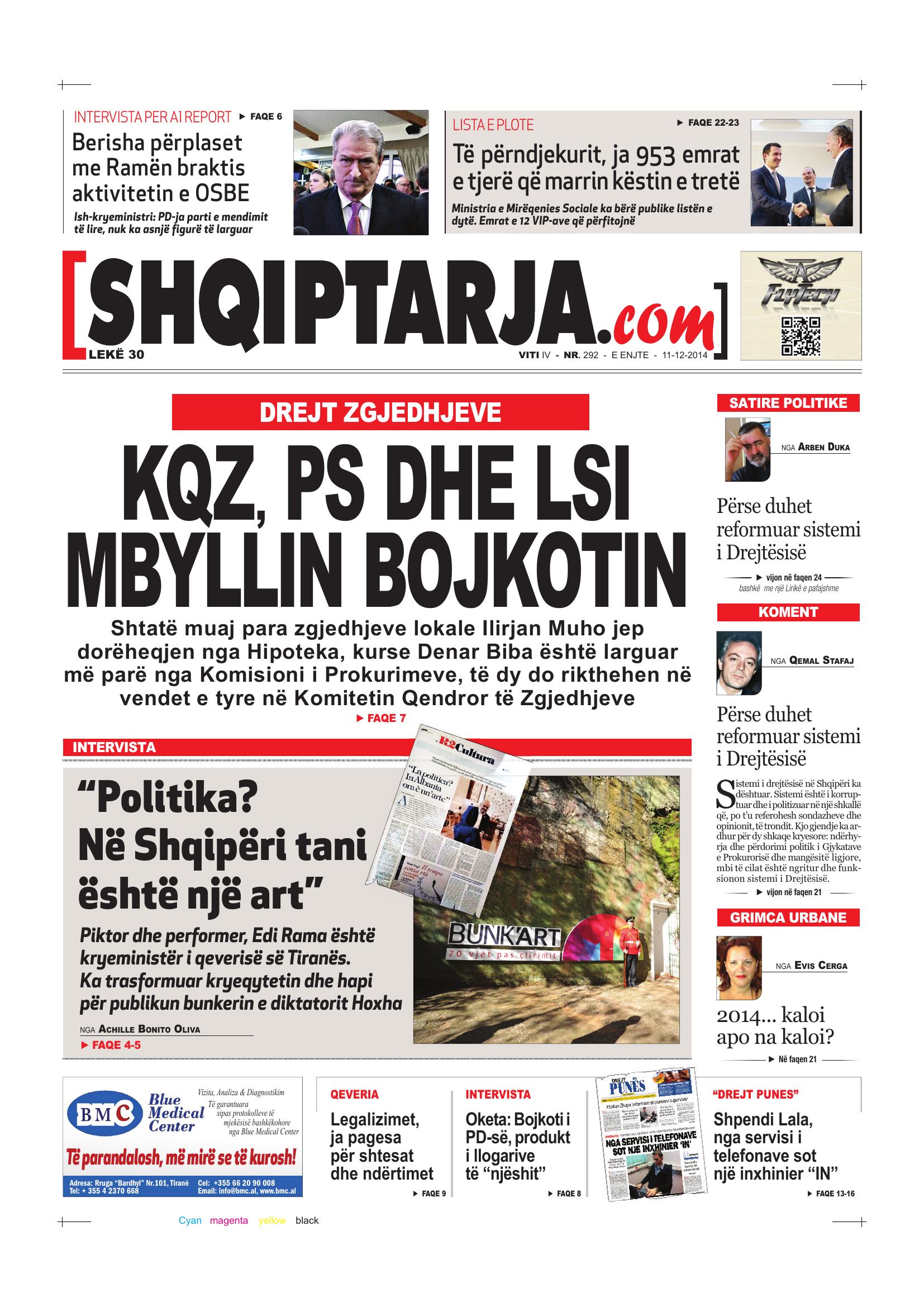 Shqiptarja.com 2014-12-11