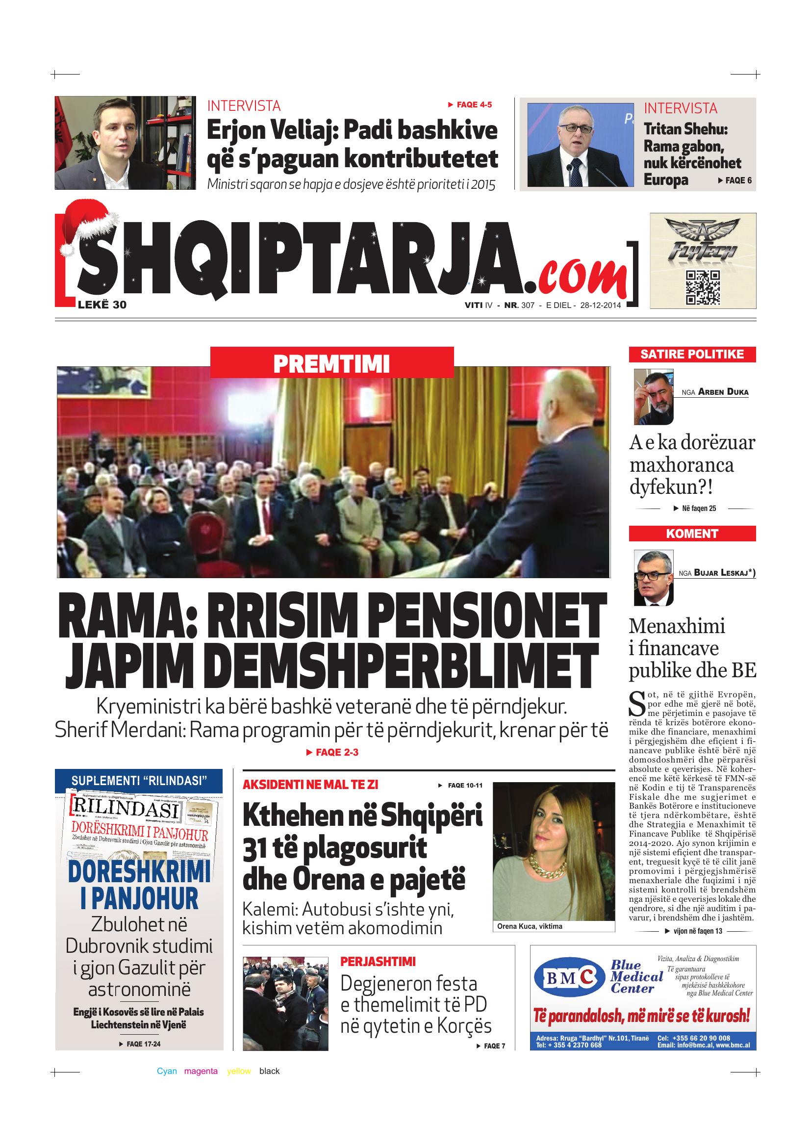 Shqiptarja.com 2014-12-28