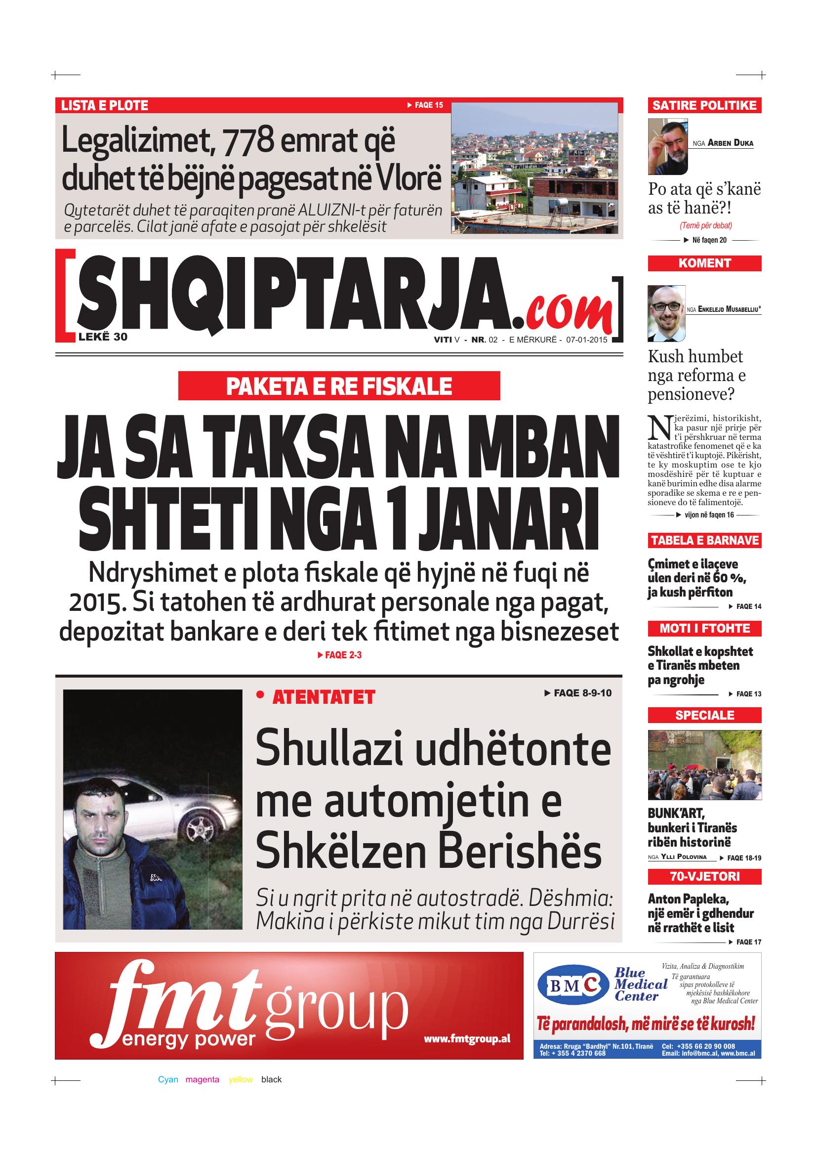 Shqiptarja.com 2015-01-07