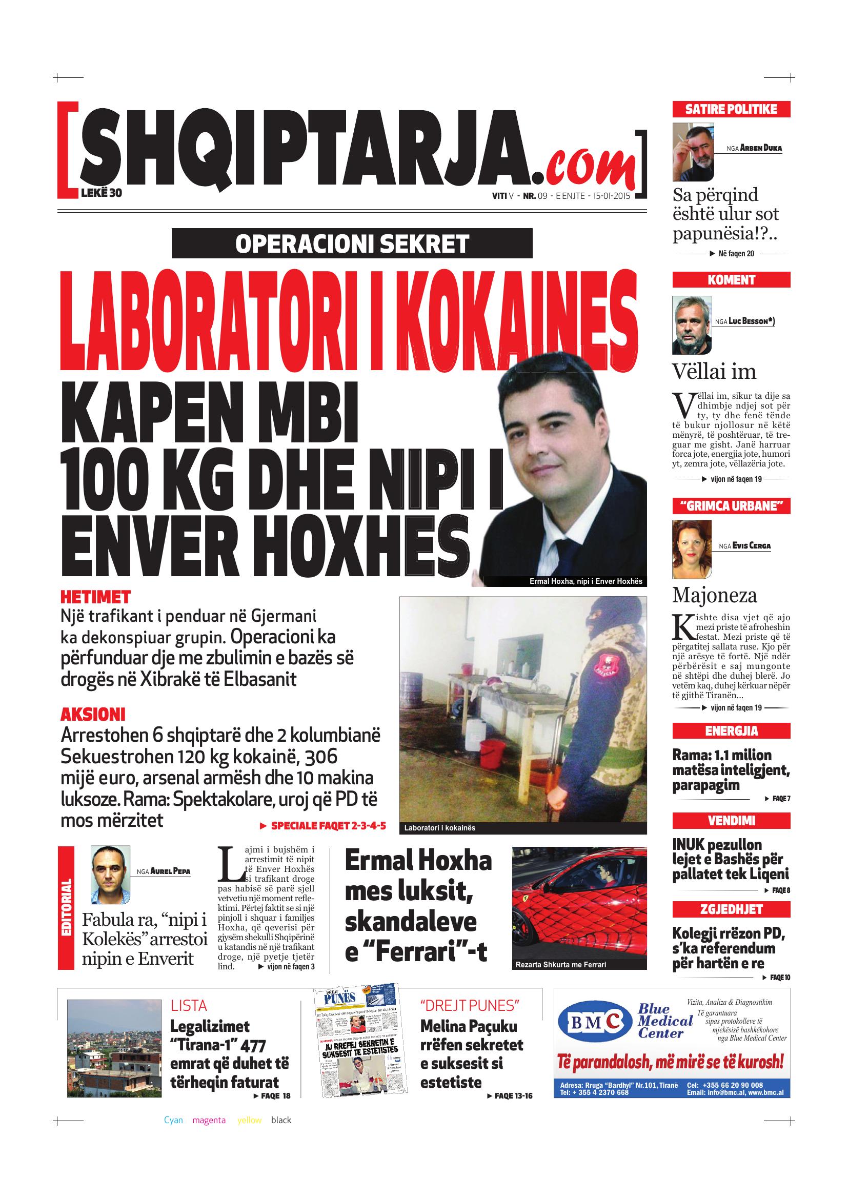 Shqiptarja.com 2015-01-15