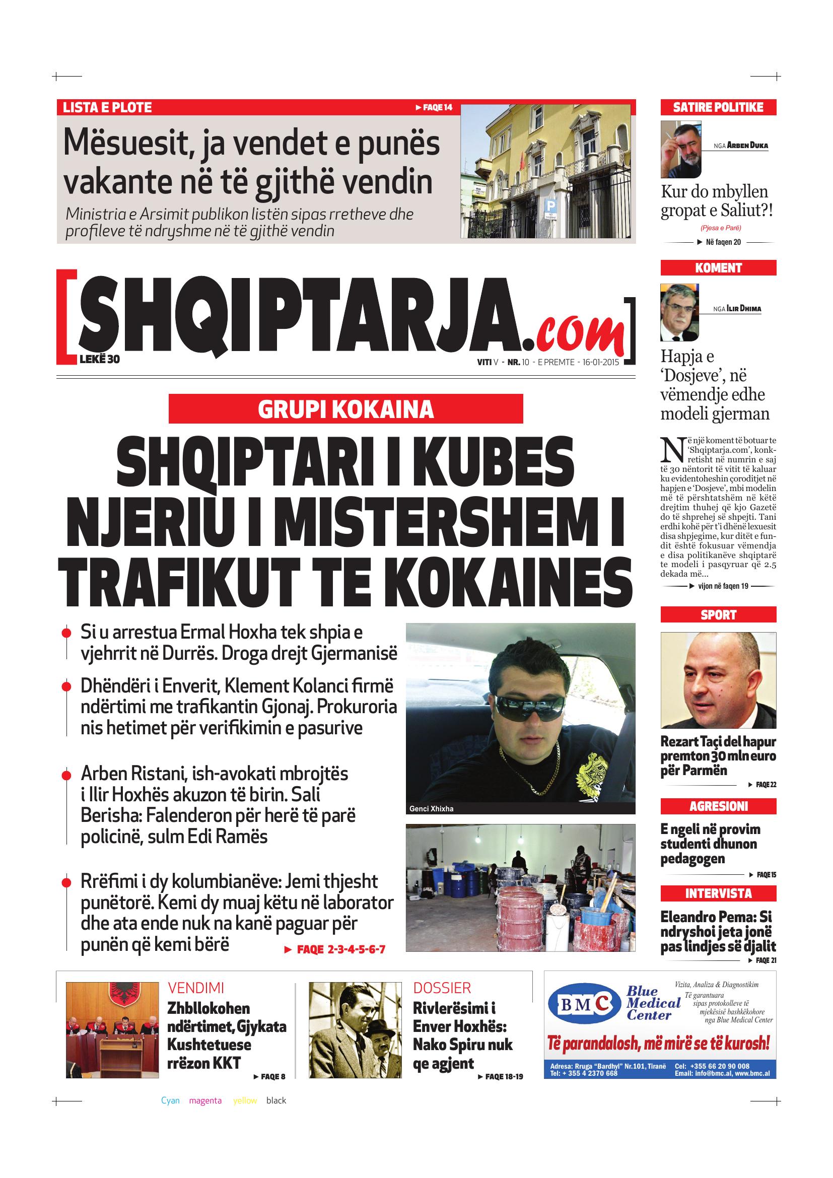 Shqiptarja.com 2015-01-16