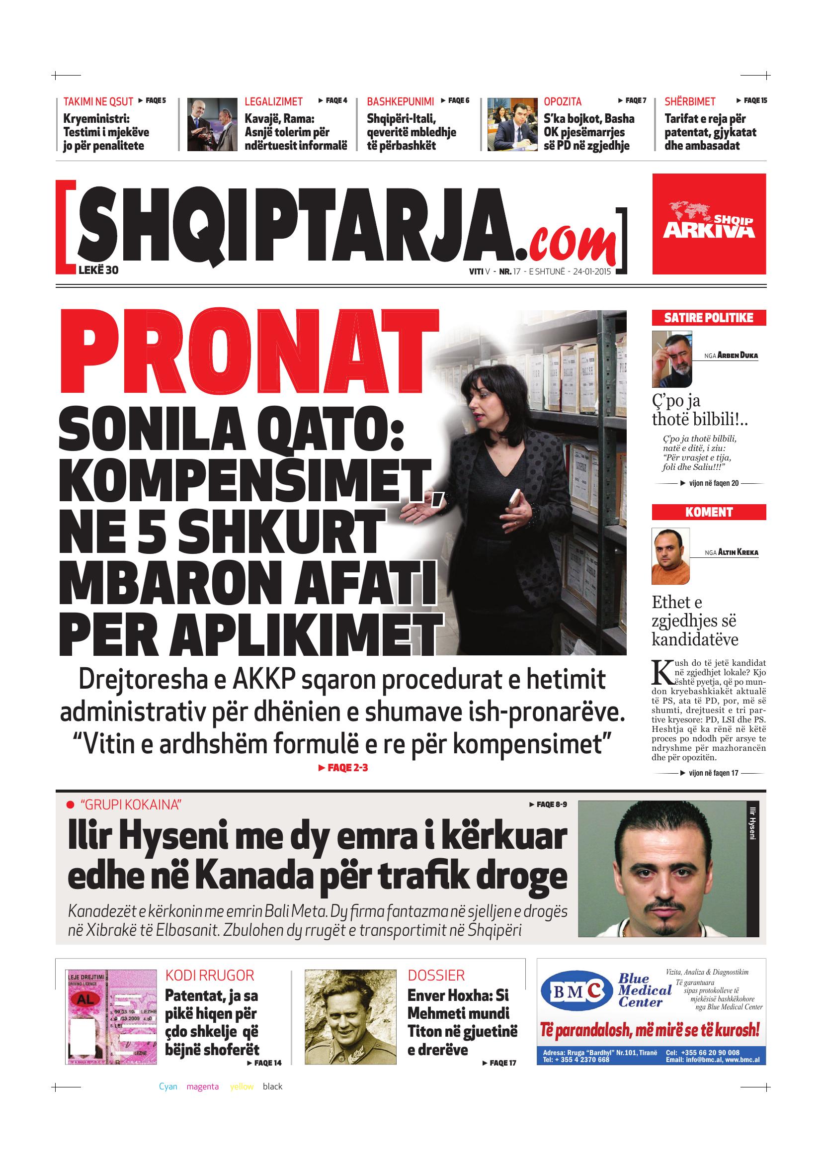 Shqiptarja.com 2015-01-24