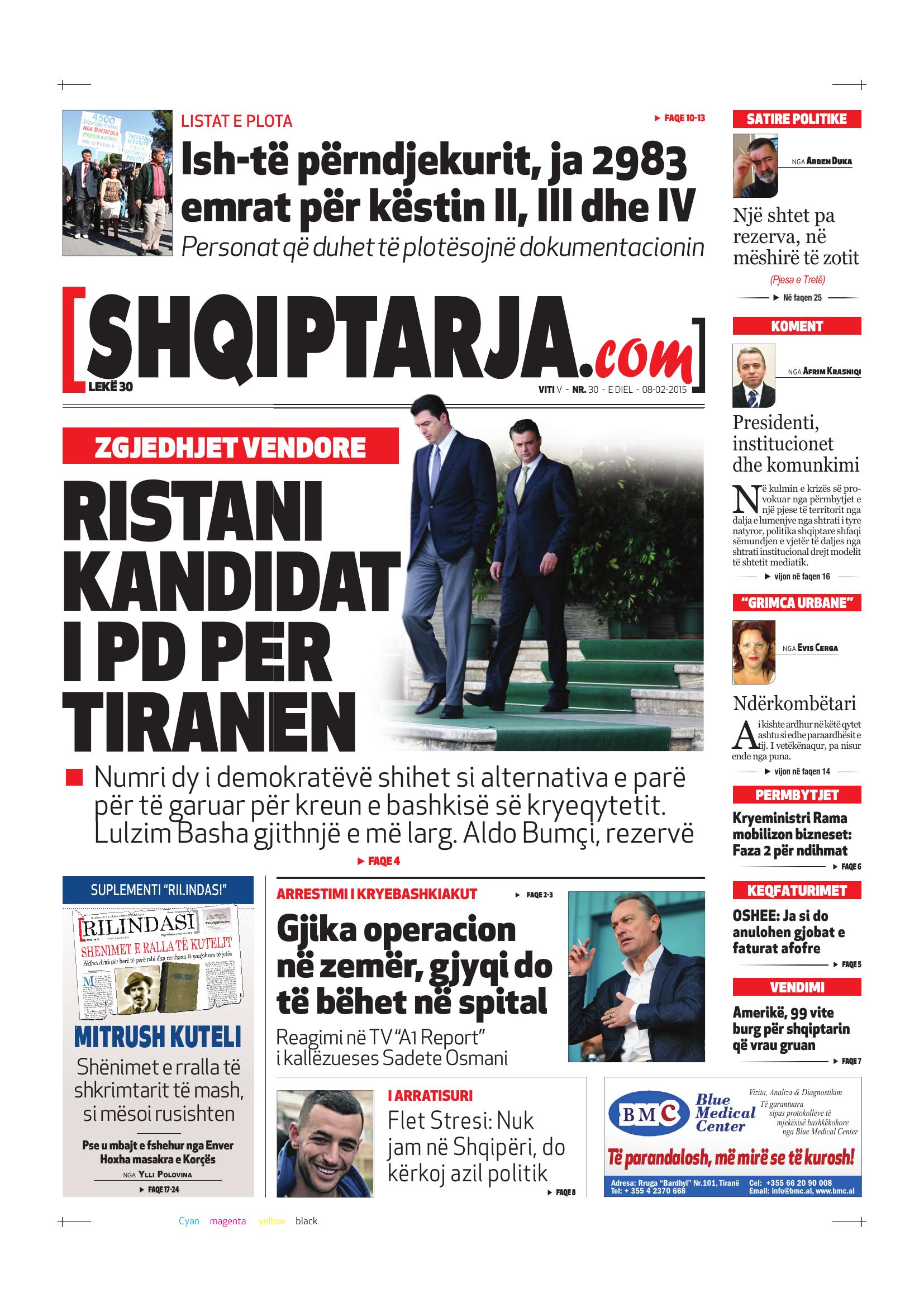 Shqiptarja.com 2015-02-08