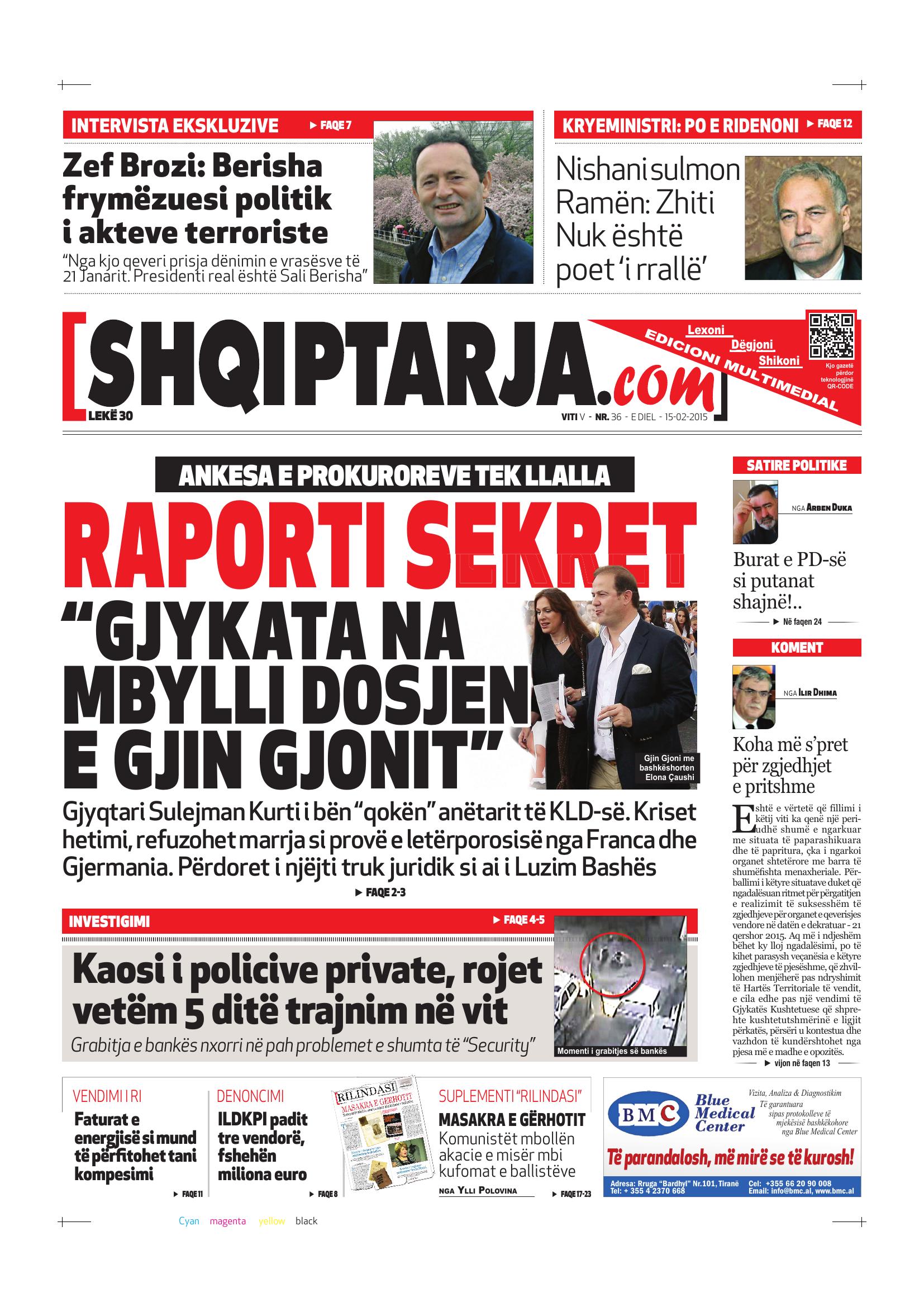 Shqiptarja.com 2015-02-15
