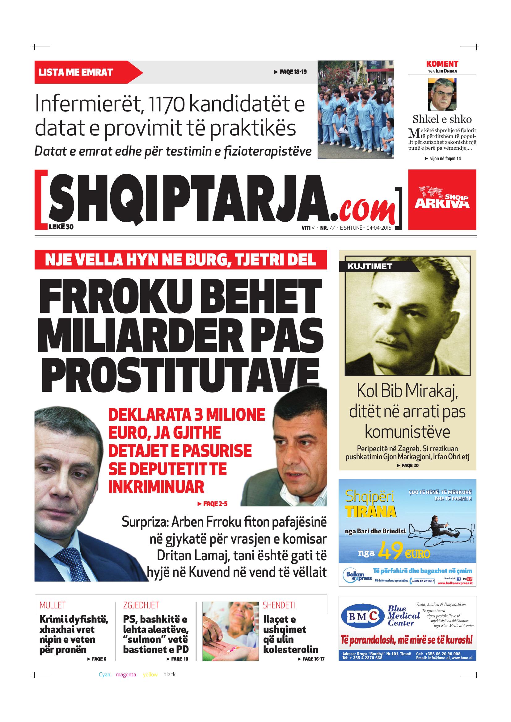 Shqiptarja.com 2015-04-04
