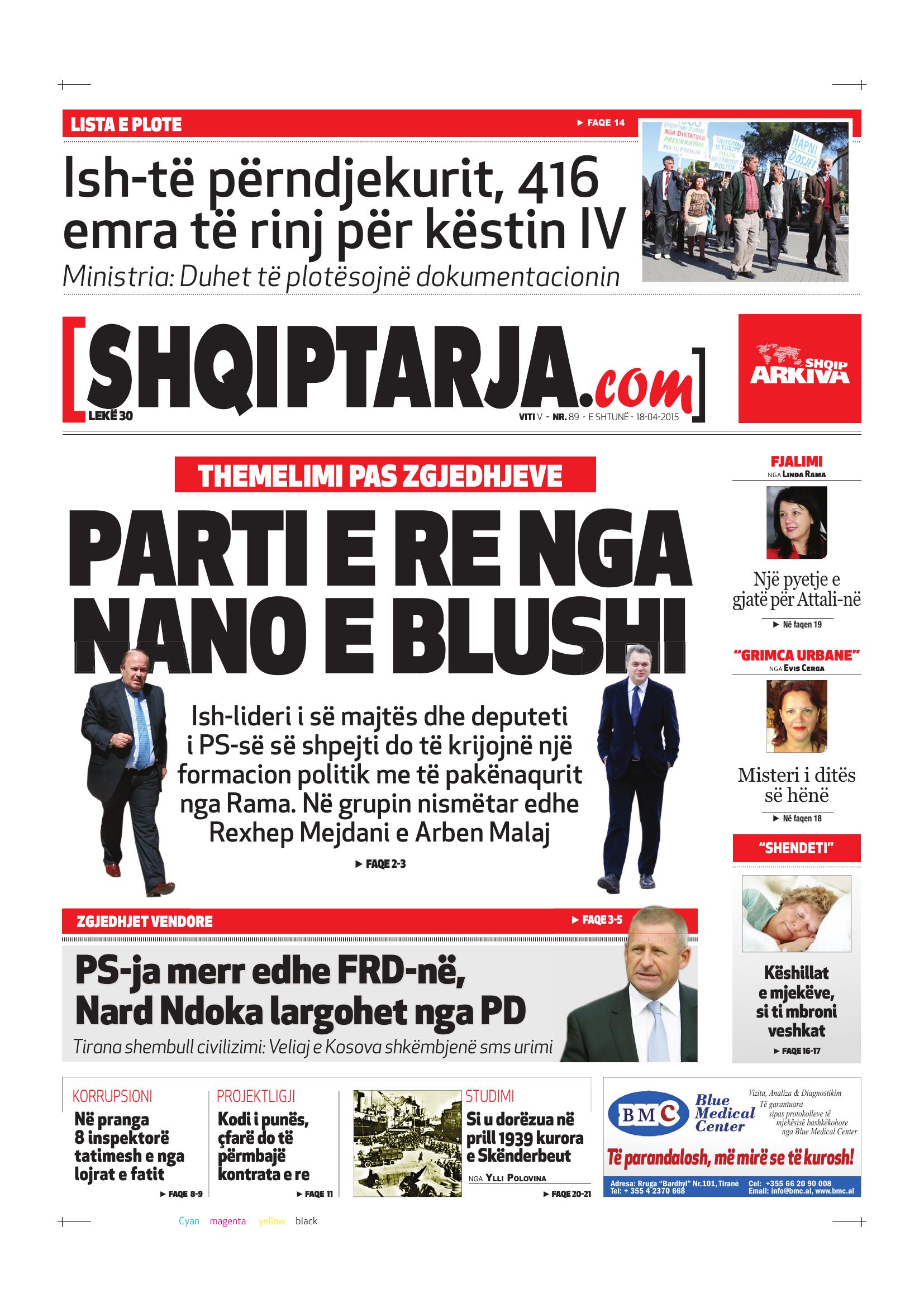 Shqiptarja.com 2015-04-18
