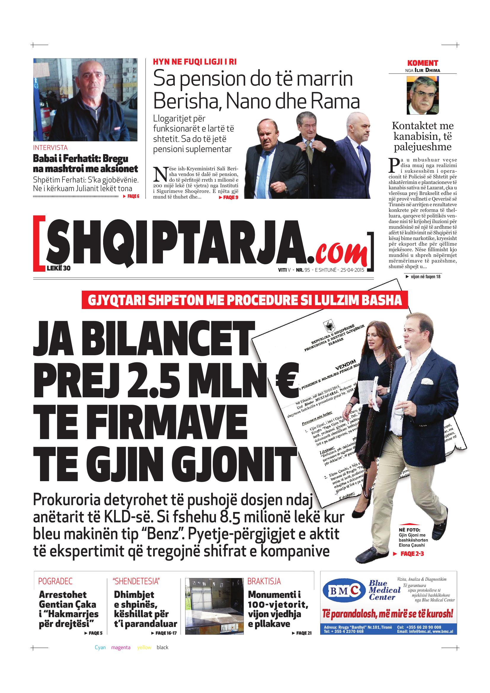 Shqiptarja.com 2015-04-25