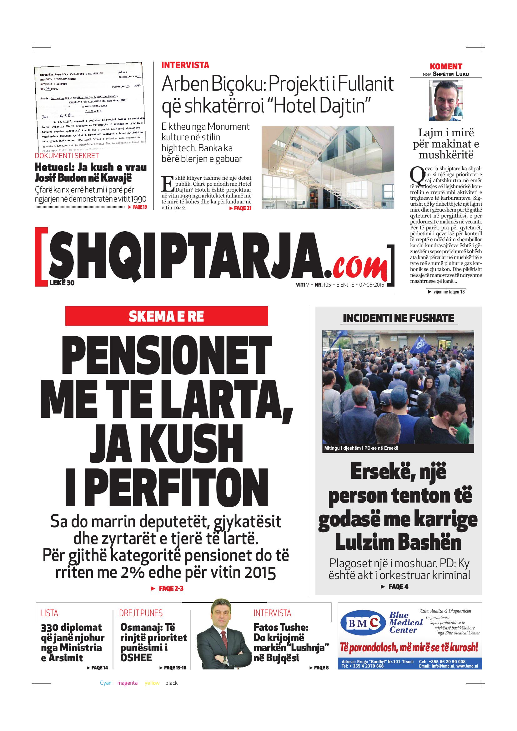 Shqiptarja.com 2015-05-07