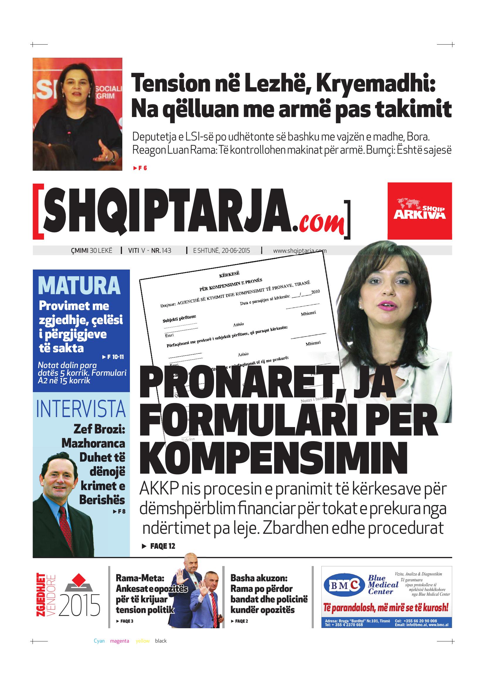 Shqiptarja.com 2015-06-20