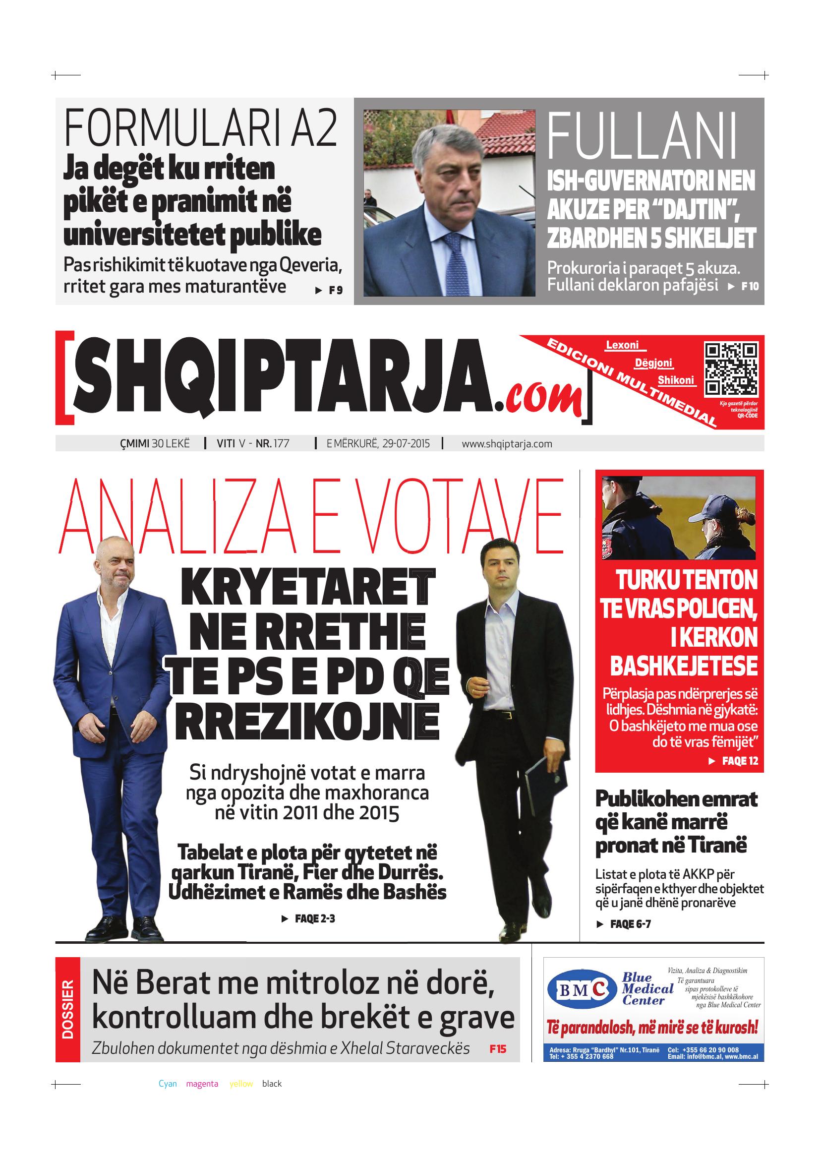 Shqiptarja.com 2015-07-29