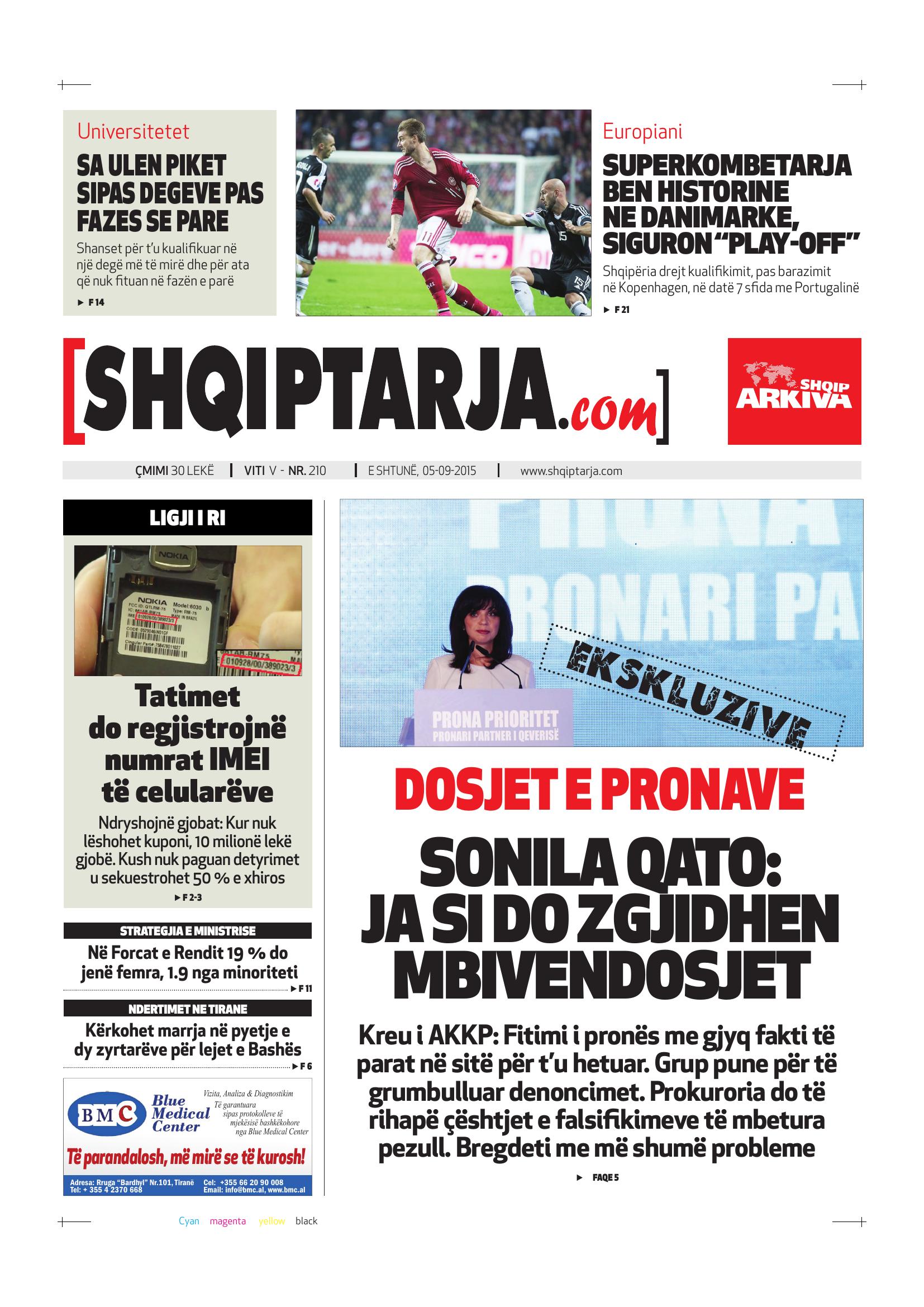 Shqiptarja.com 2015-09-05