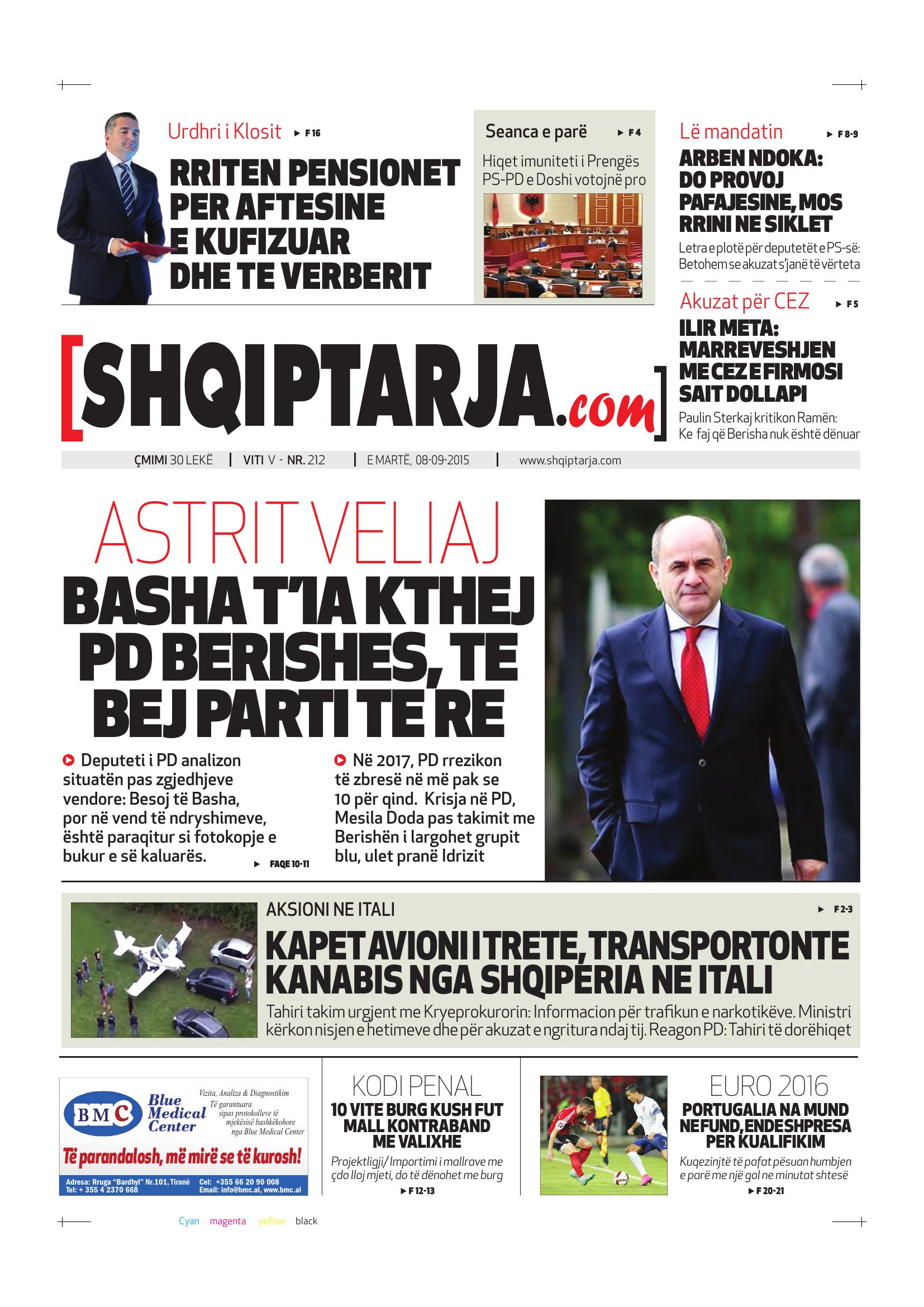 Shqiptarja.com 2015-09-08