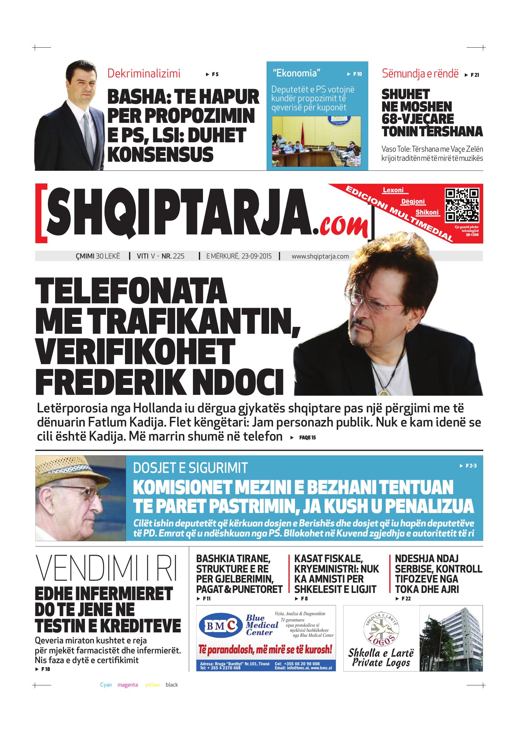 Shqiptarja.com 2015-09-23