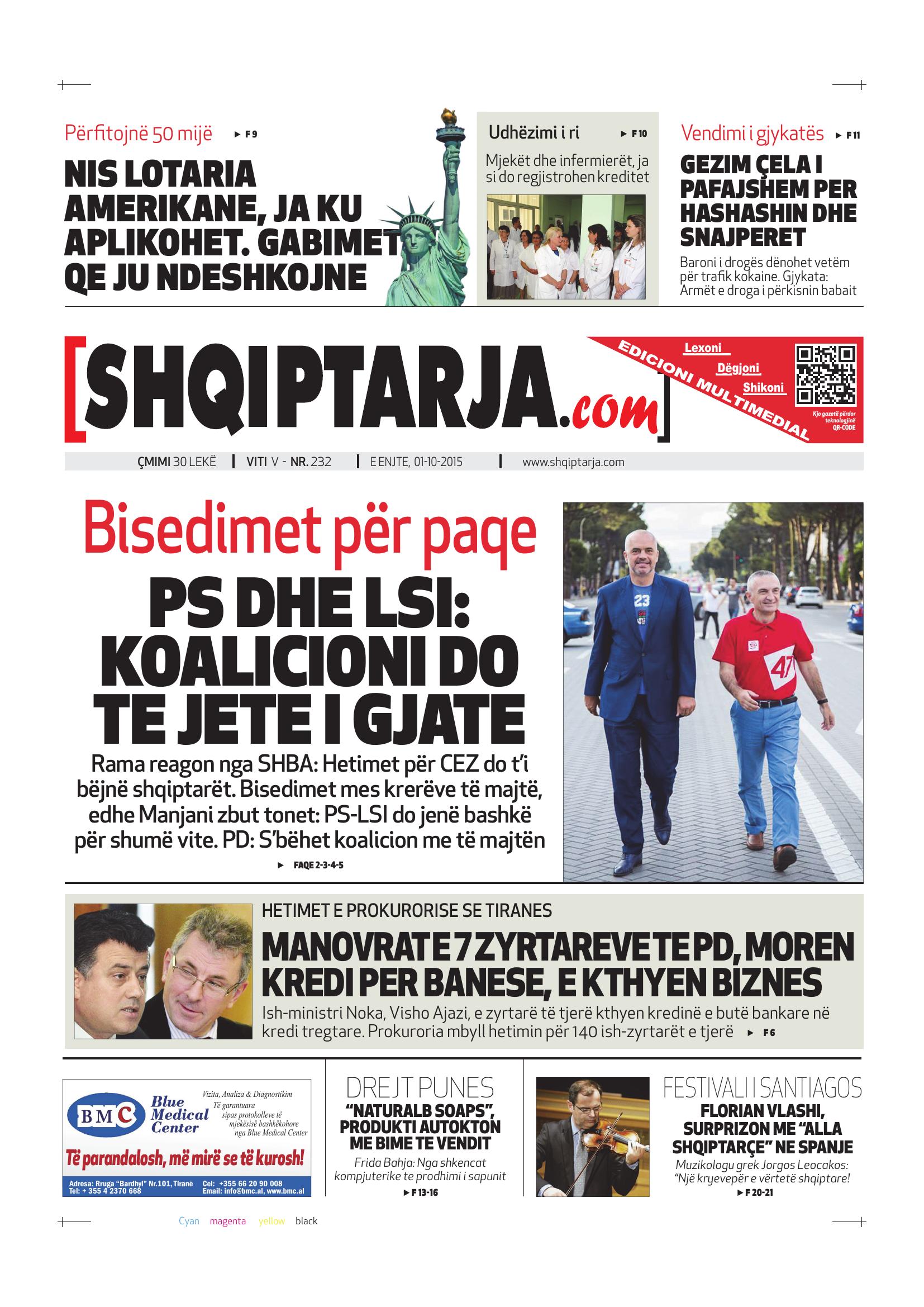 Shqiptarja.com 2015-10-01