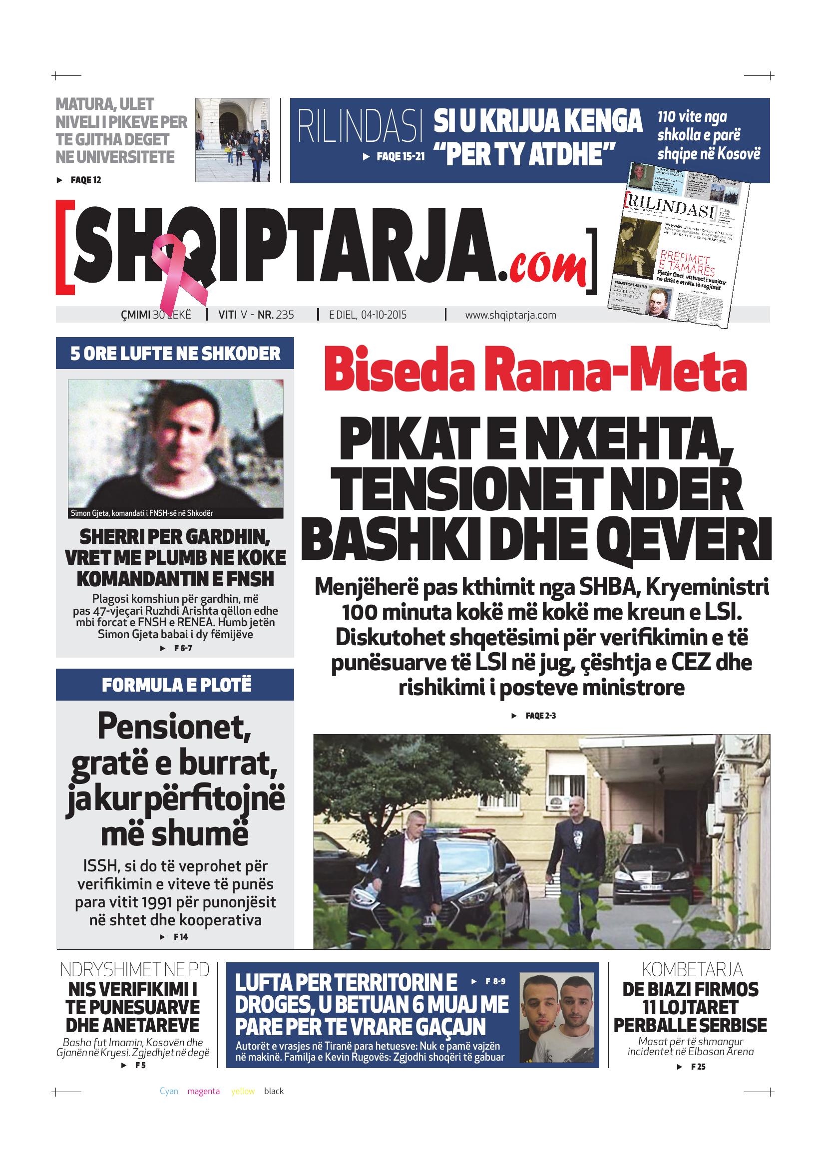 Shqiptarja.com 2015-10-04