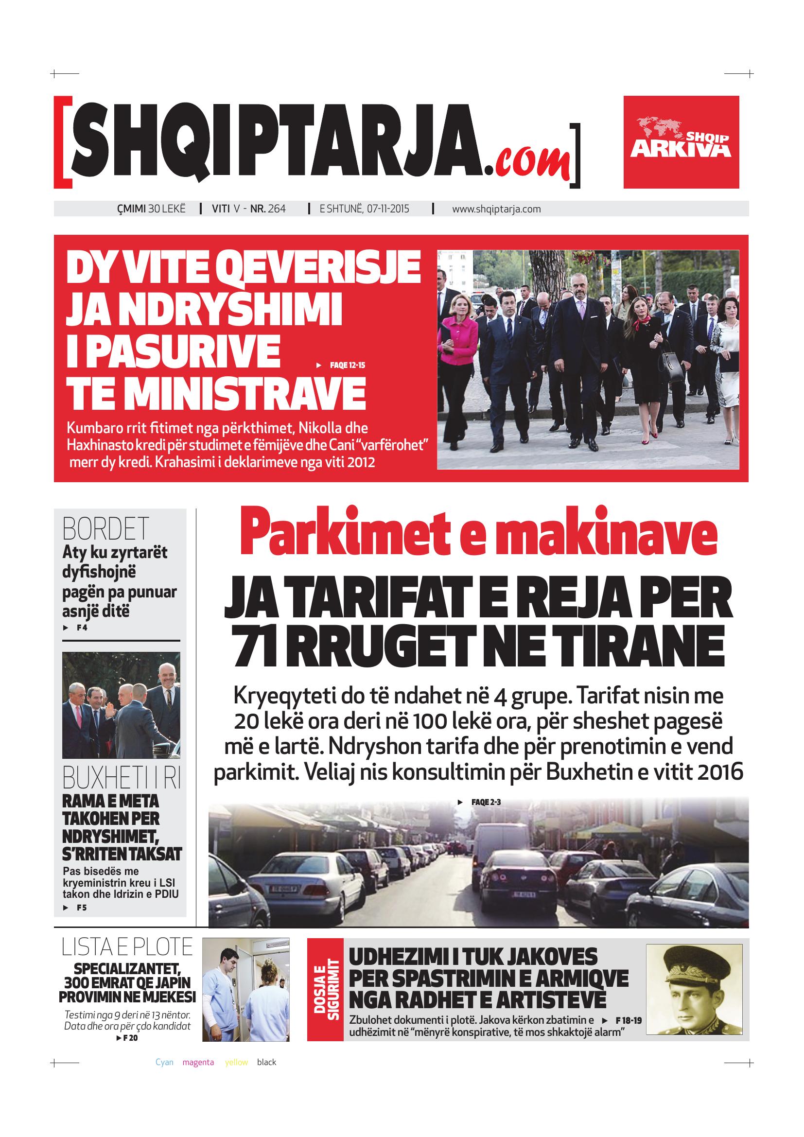 Shqiptarja.com 2015-11-07