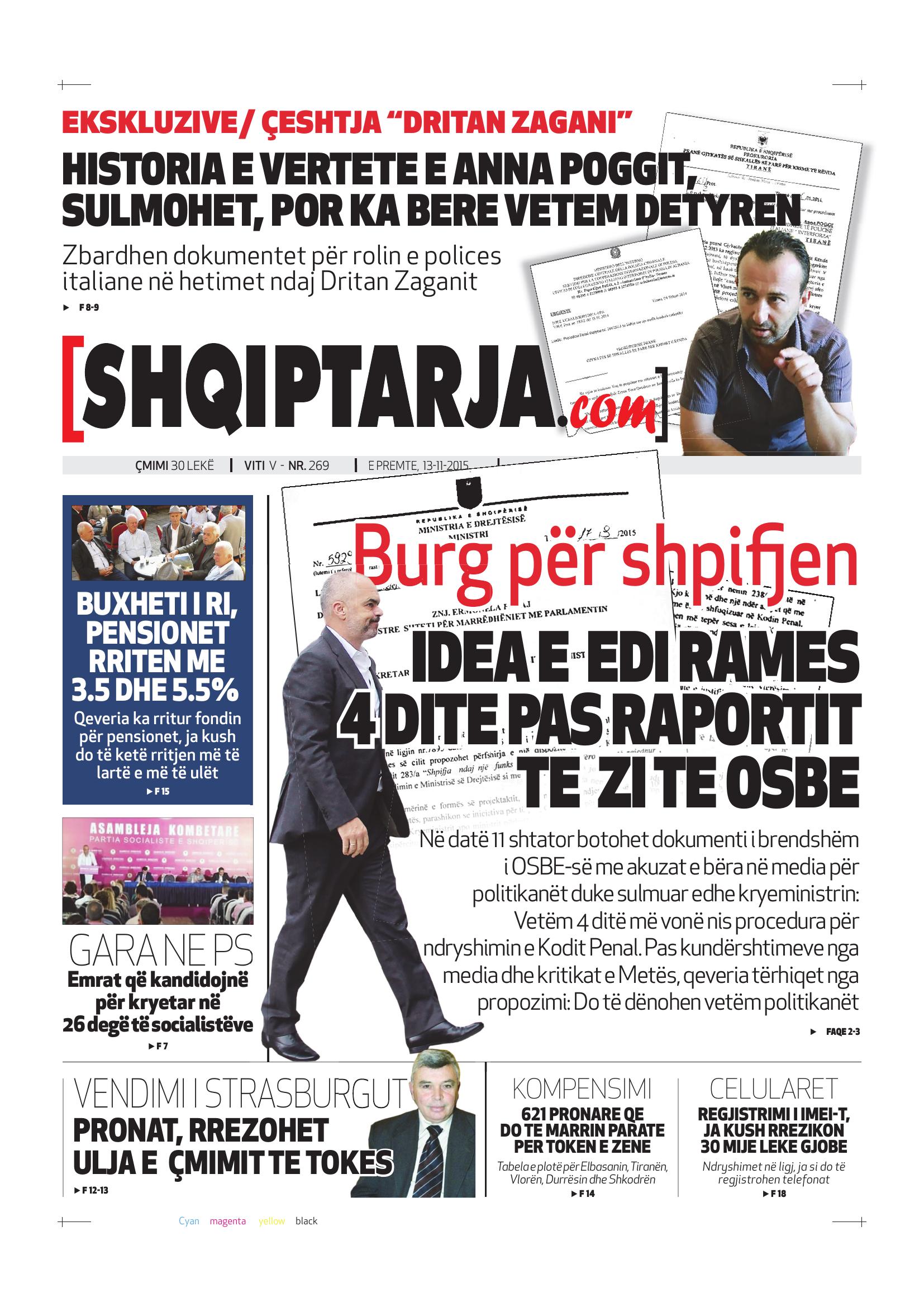 Shqiptarja.com 2015-11-13