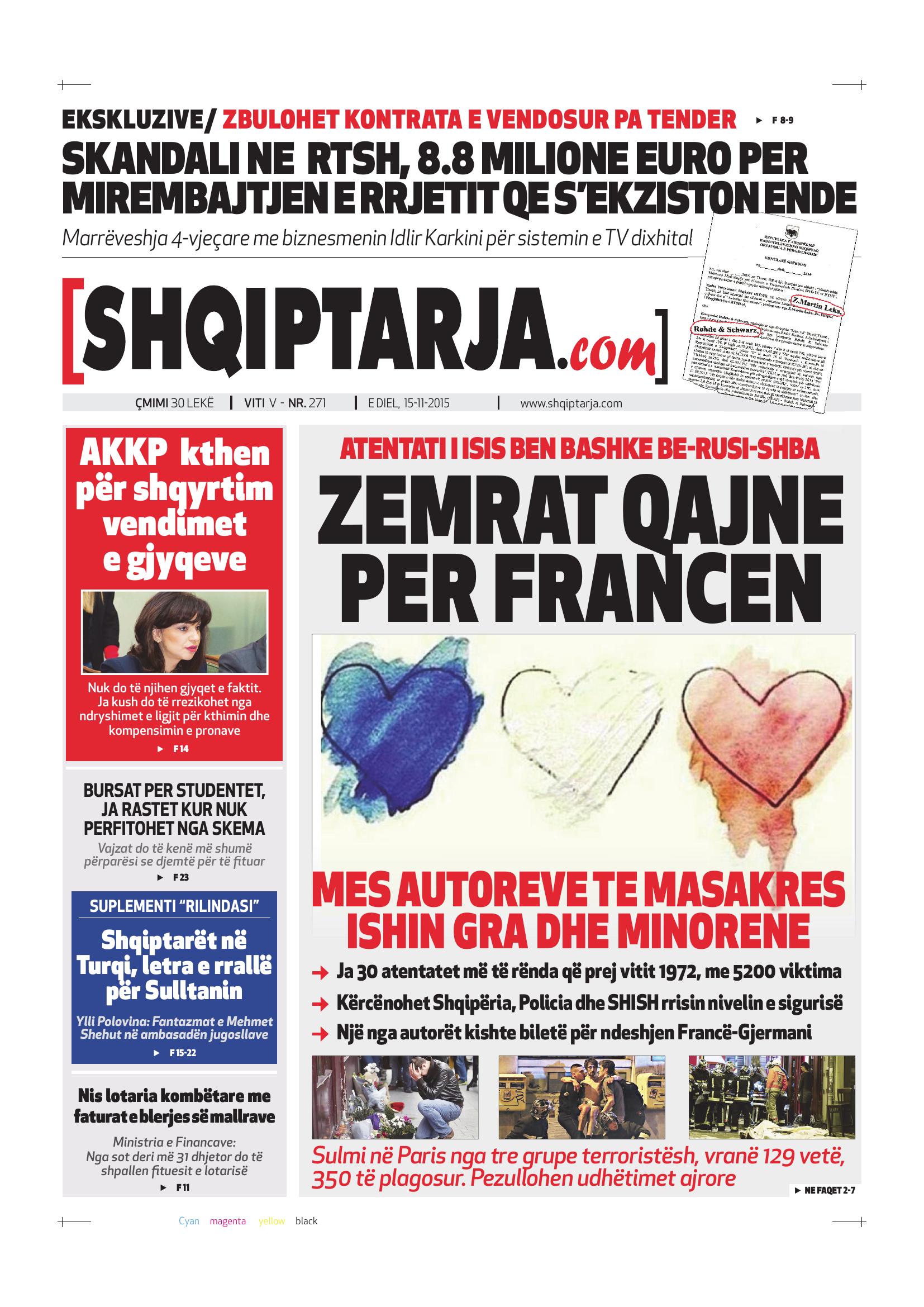 Shqiptarja.com 2015-11-15