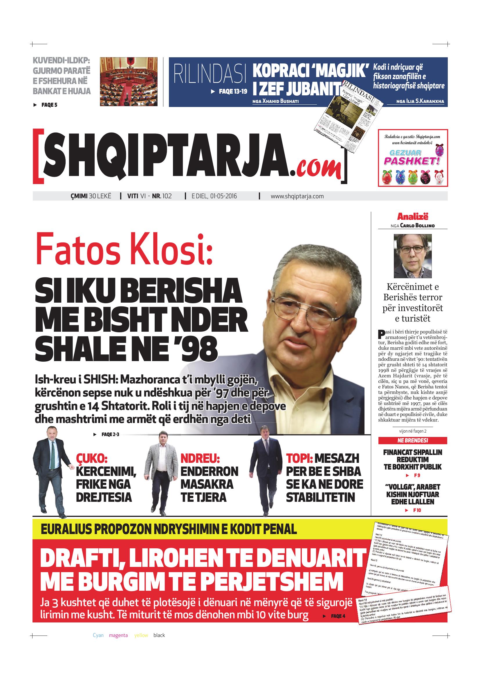 Shqiptarja.com 2016-05-01