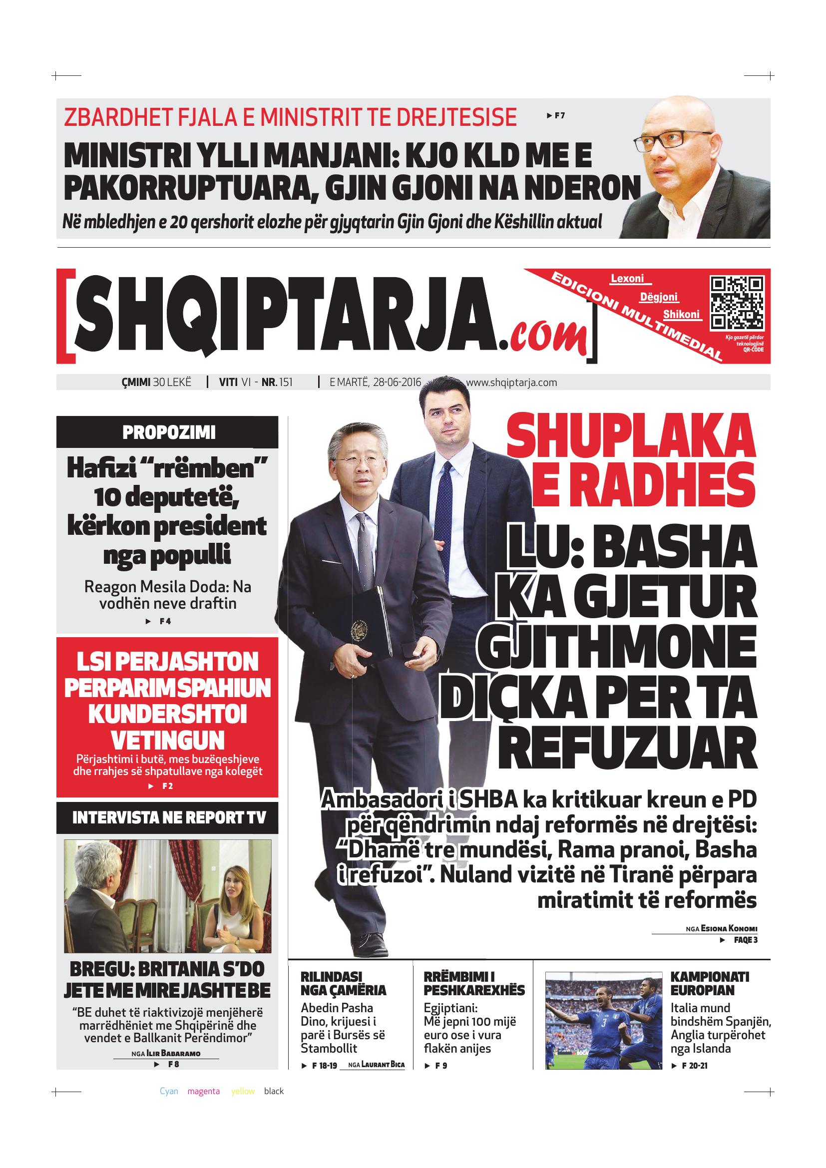 Shqiptarja.com 2016-06-28