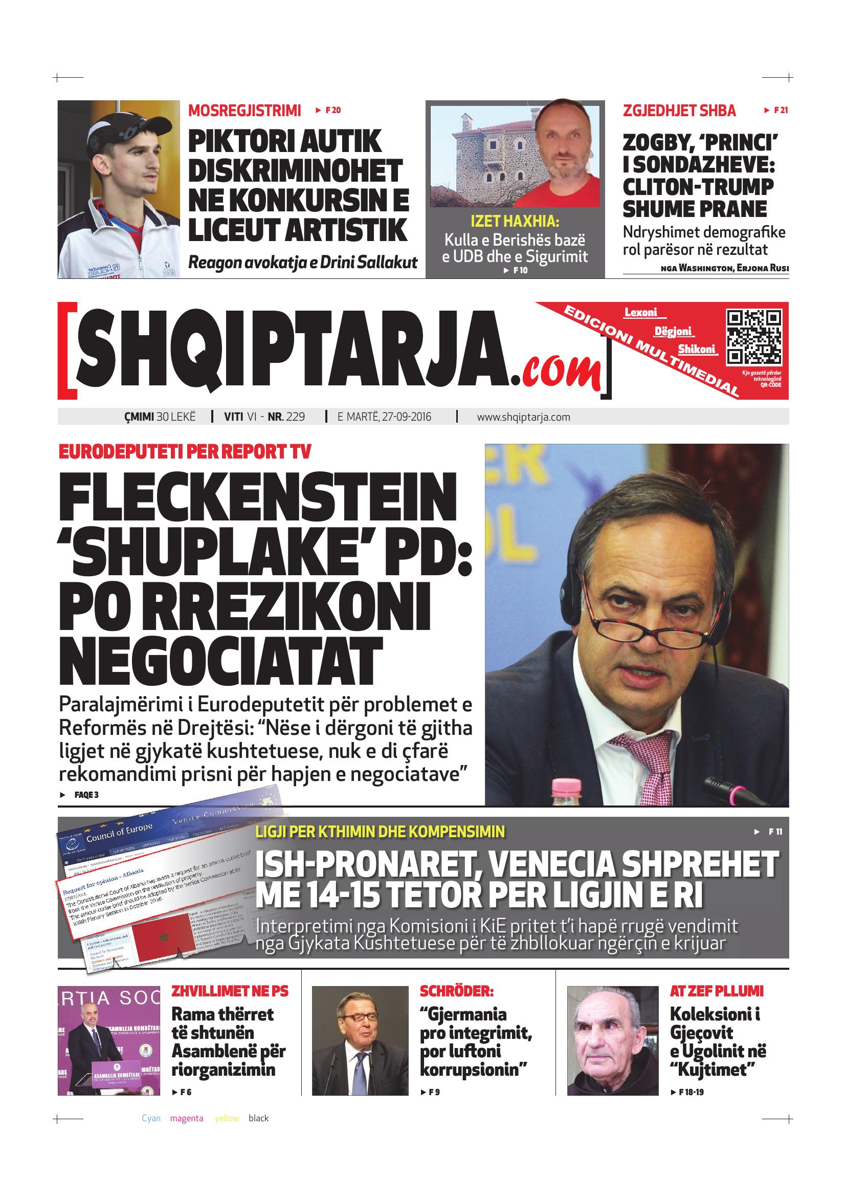 Shqiptarja.com 2016-09-27