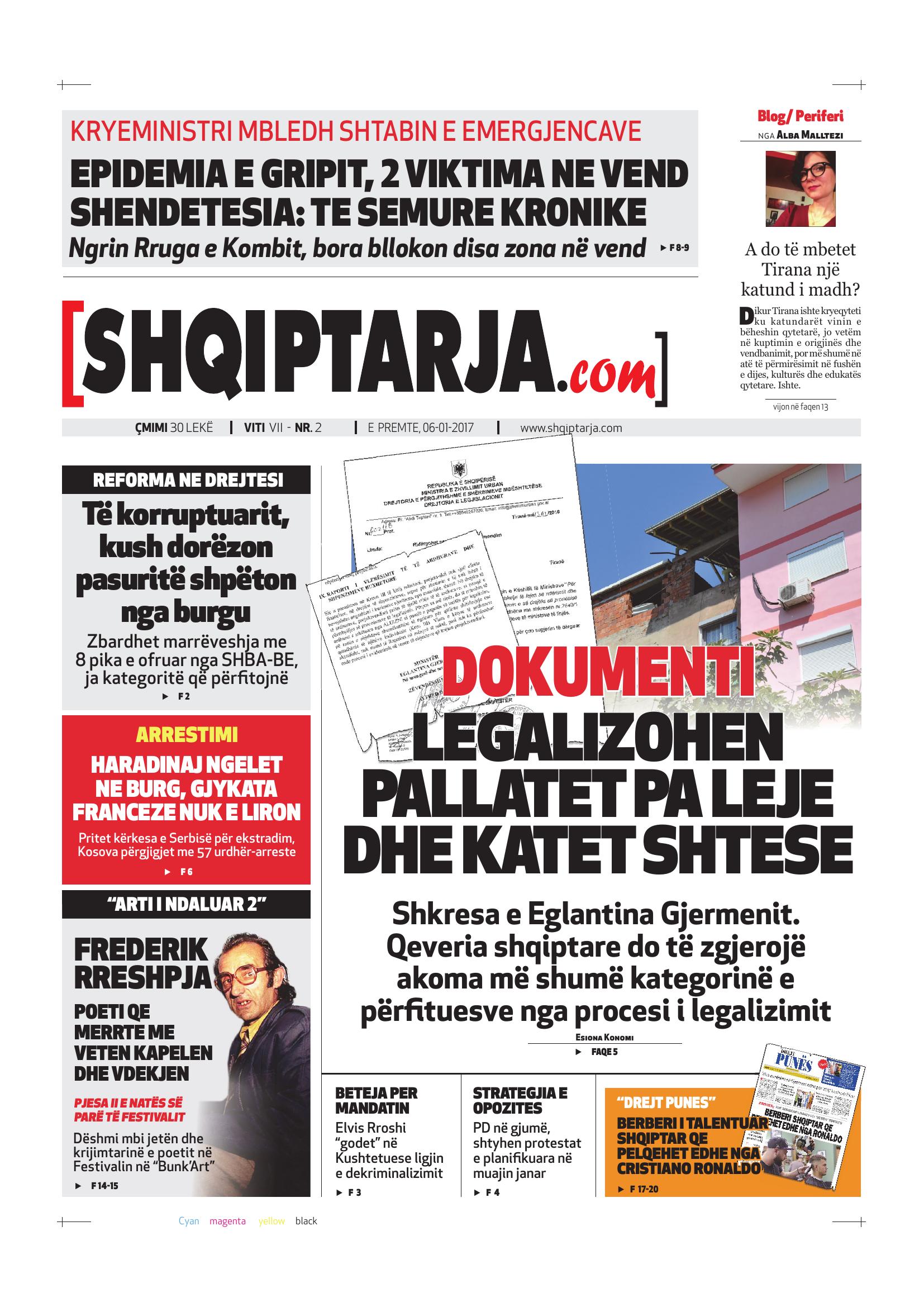 Shqiptarja.com 2017-01-06