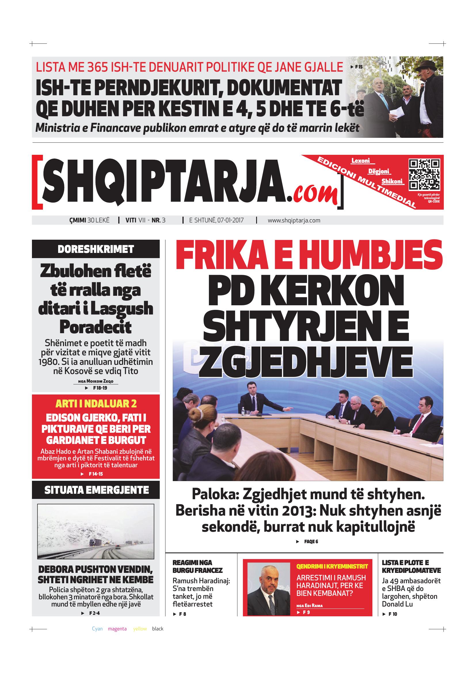 Shqiptarja.com 2017-01-07
