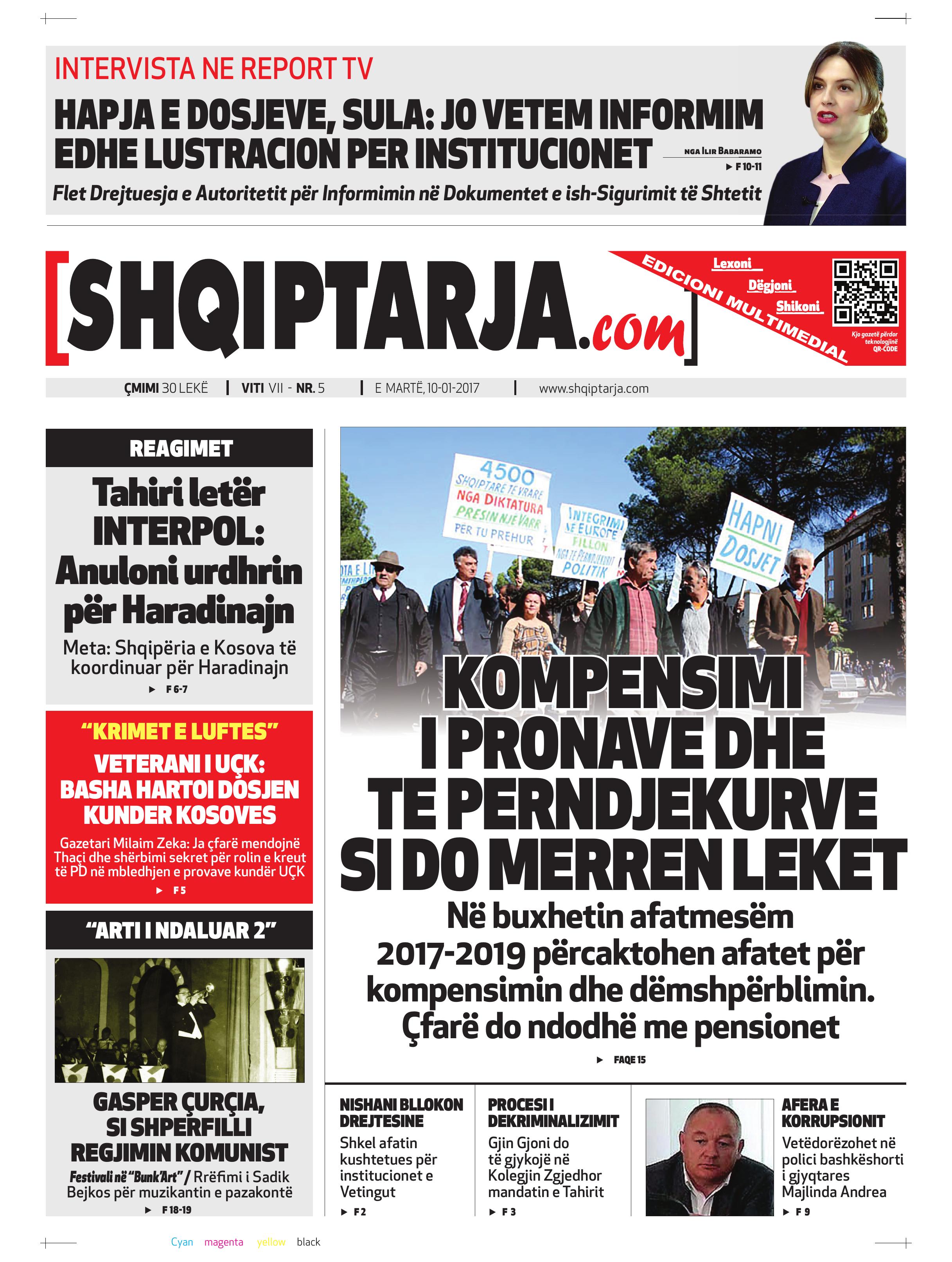 Shqiptarja.com 2017-01-10