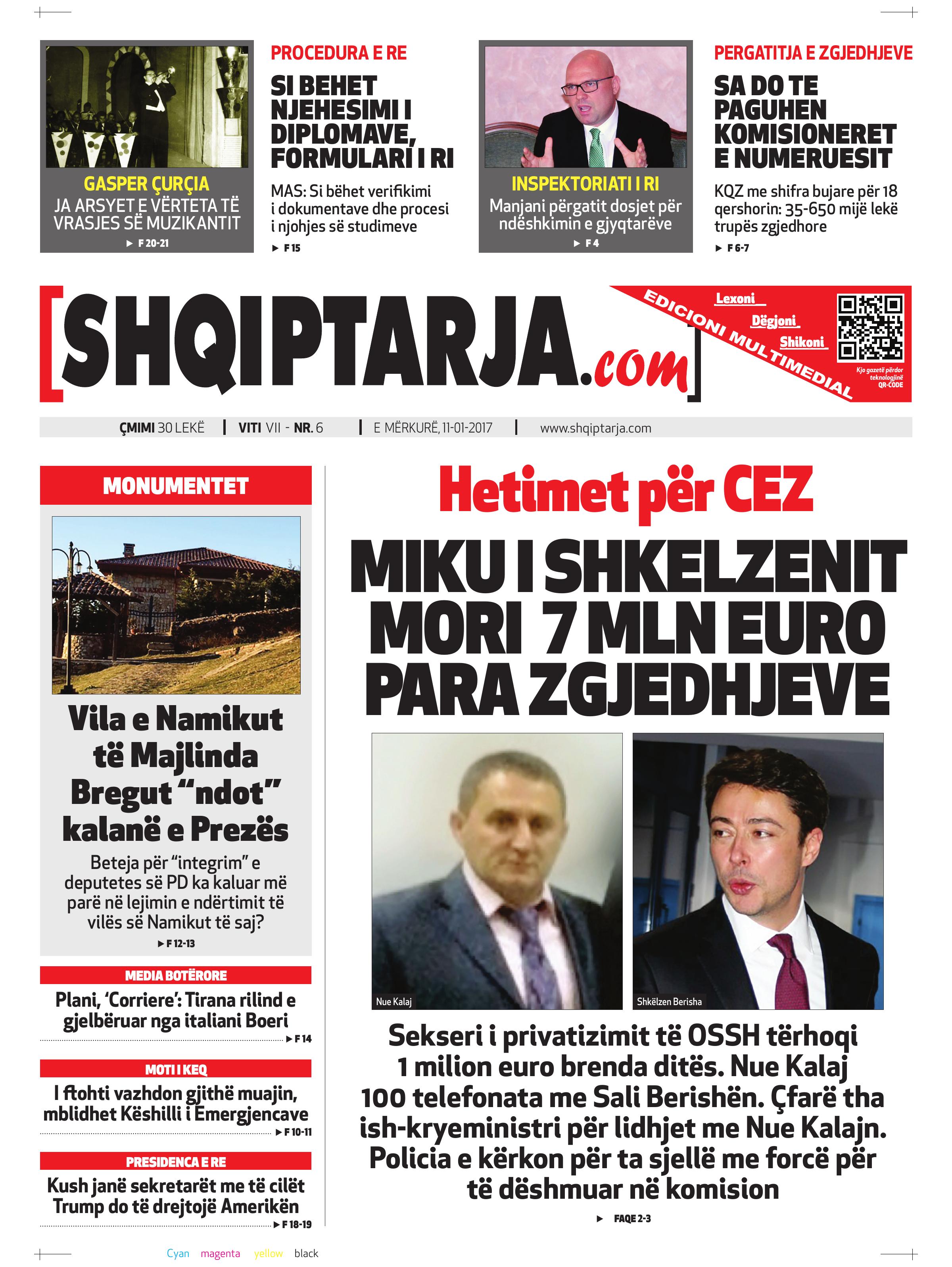 Shqiptarja.com 2017-01-11