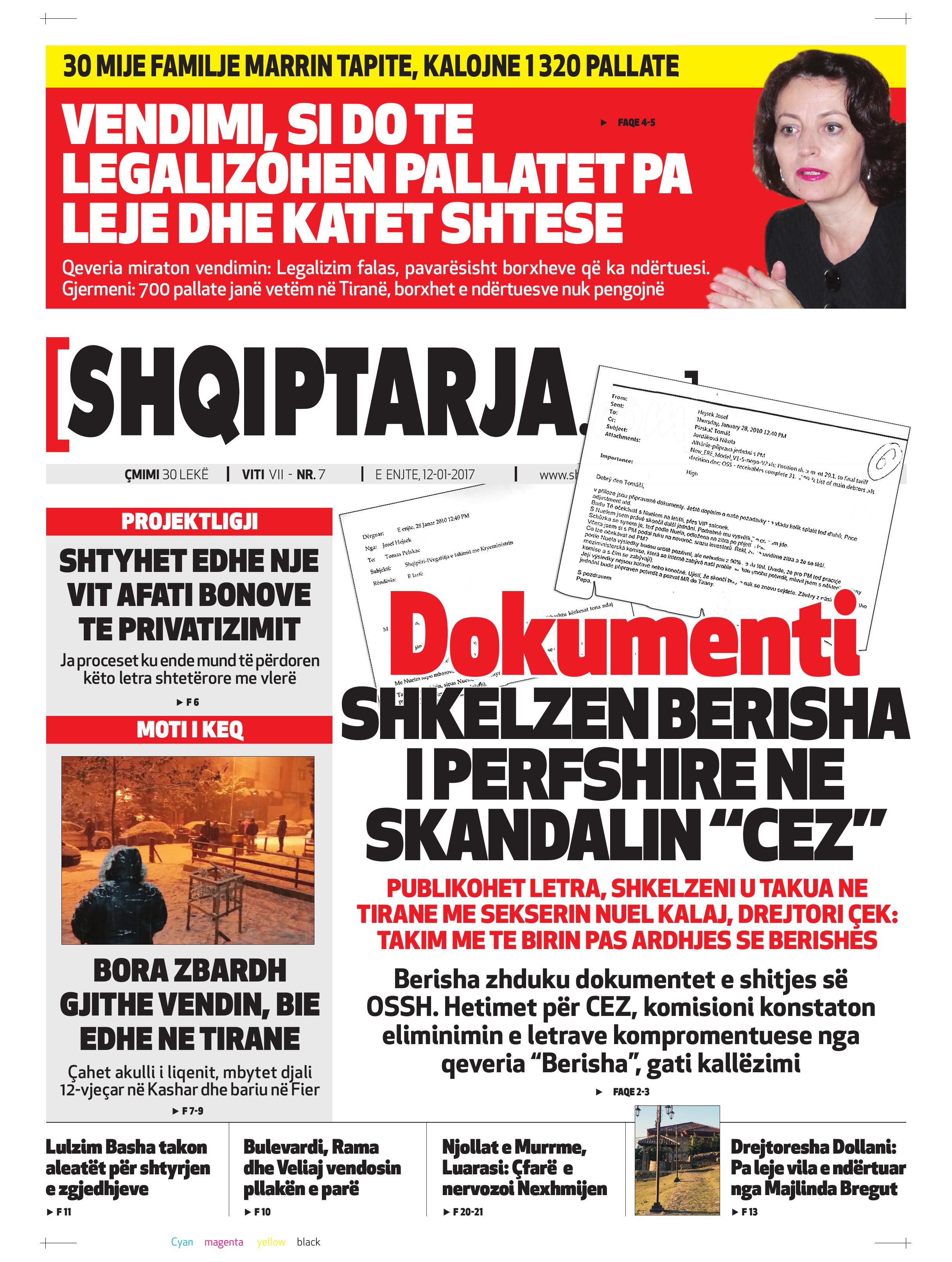 Shqiptarja.com 2017-01-12
