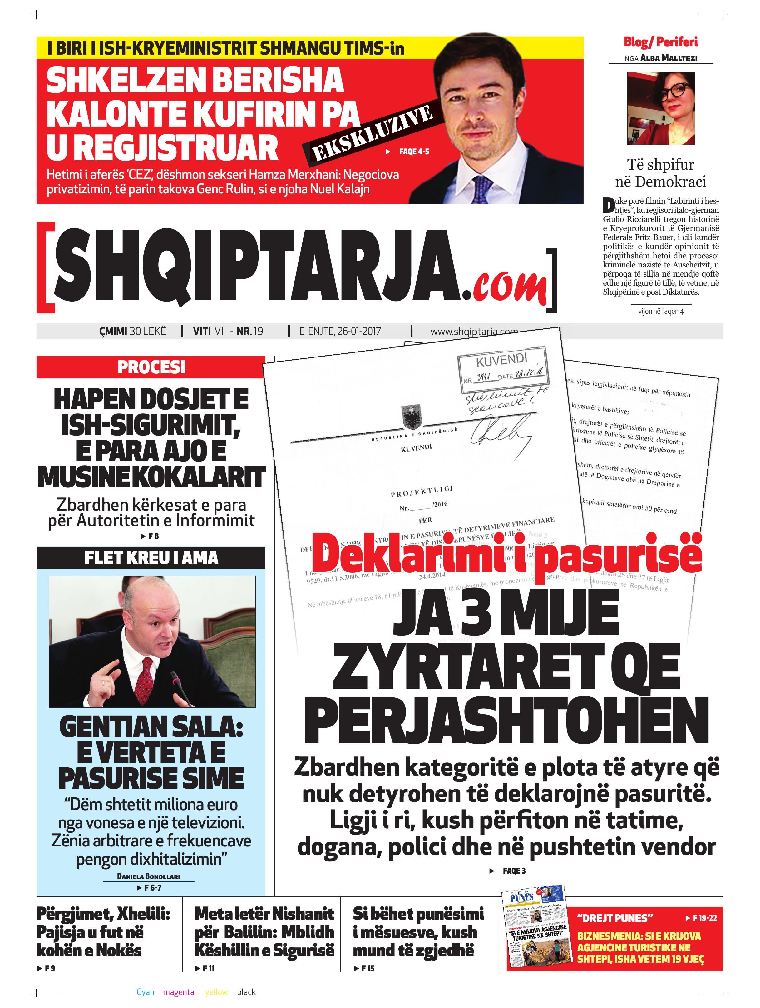 Shqiptarja.com 2017-01-26