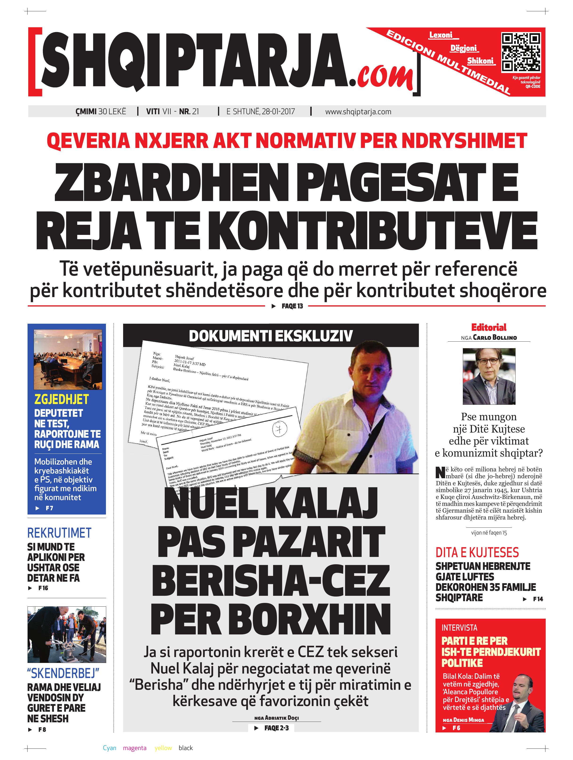 Shqiptarja.com 2017-01-28
