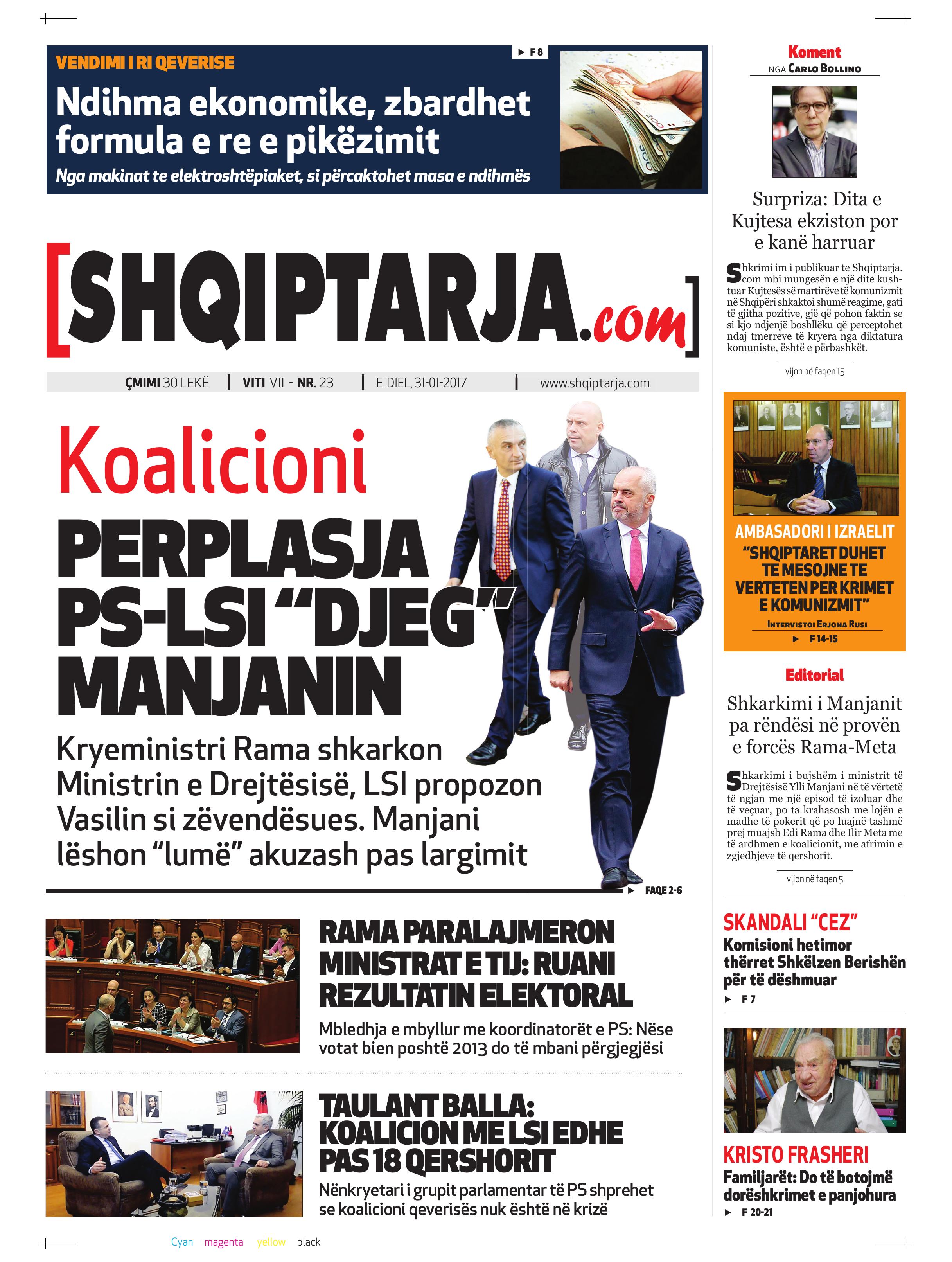 Shqiptarja.com 2017-01-31