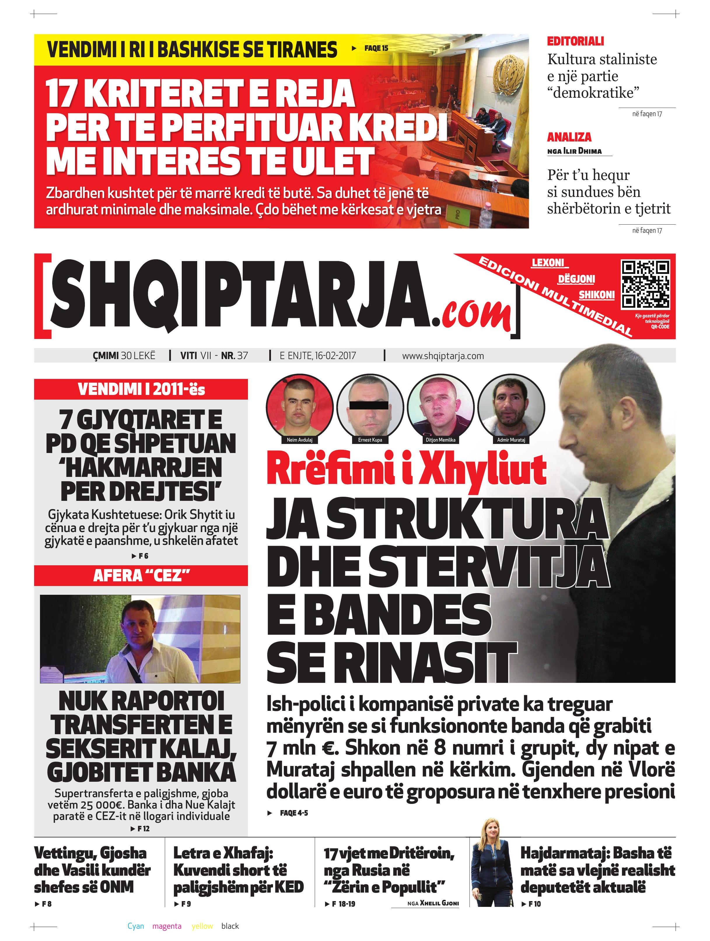 Shqiptarja.com 2017-02-16