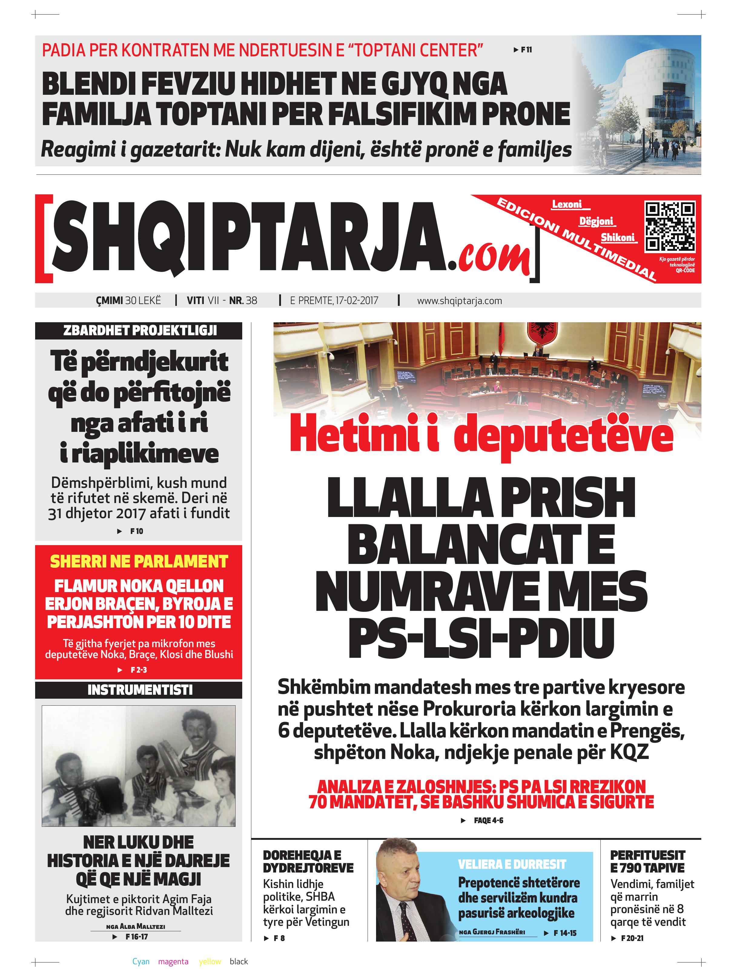 Shqiptarja.com 2017-02-17