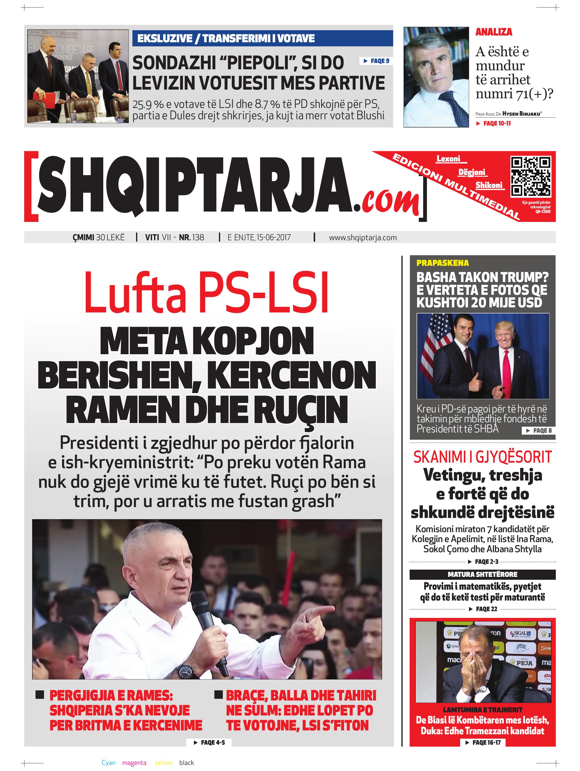 Shqiptarja.com 2017-06-15