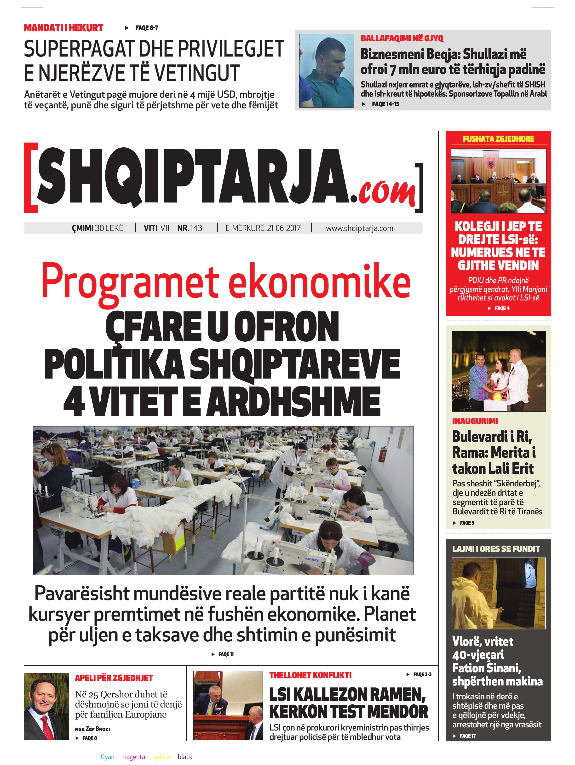 Shqiptarja.com 2017-06-21