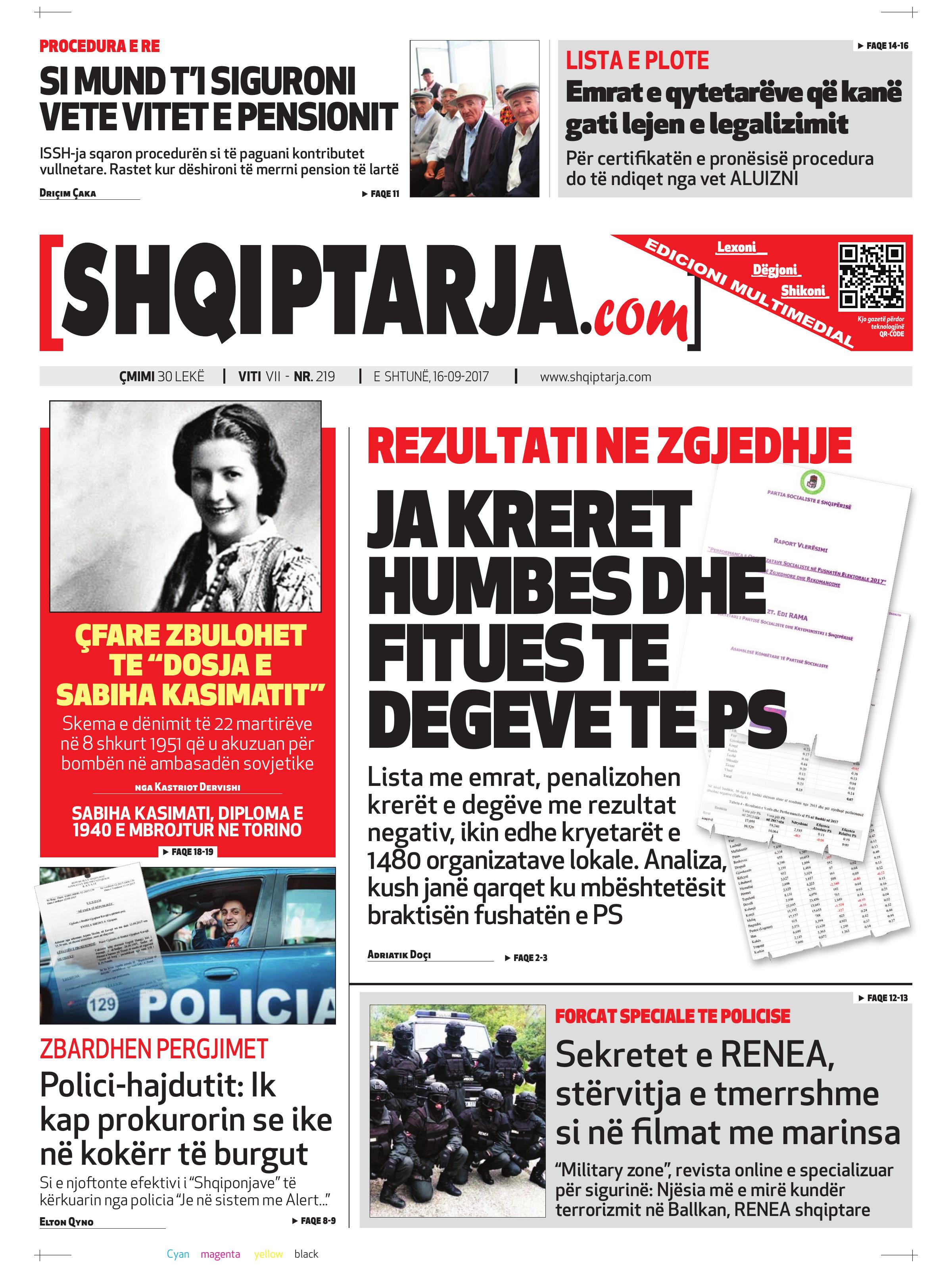 Shqiptarja.com 2017-09-16