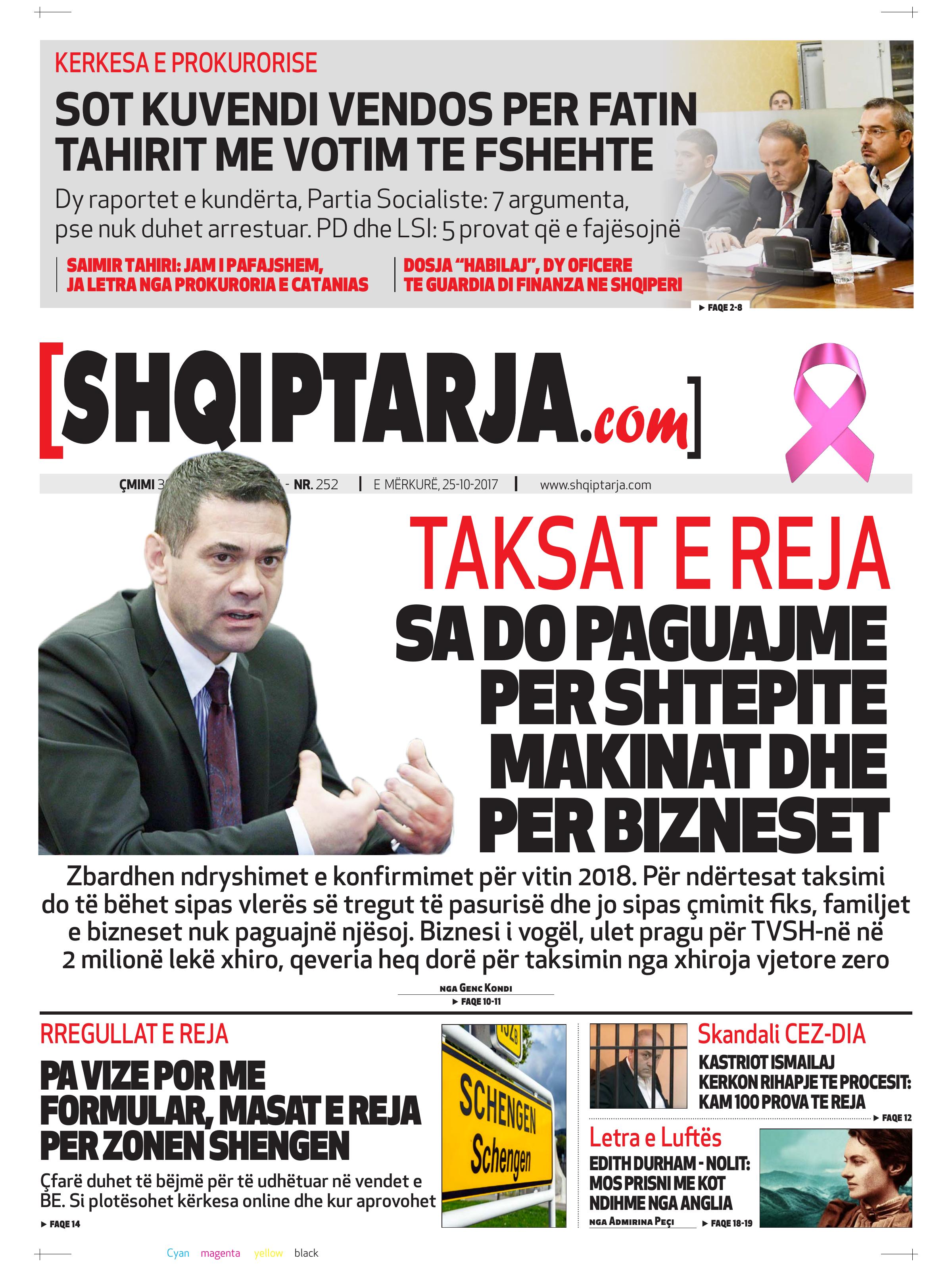 Shqiptarja.com 2017-10-25