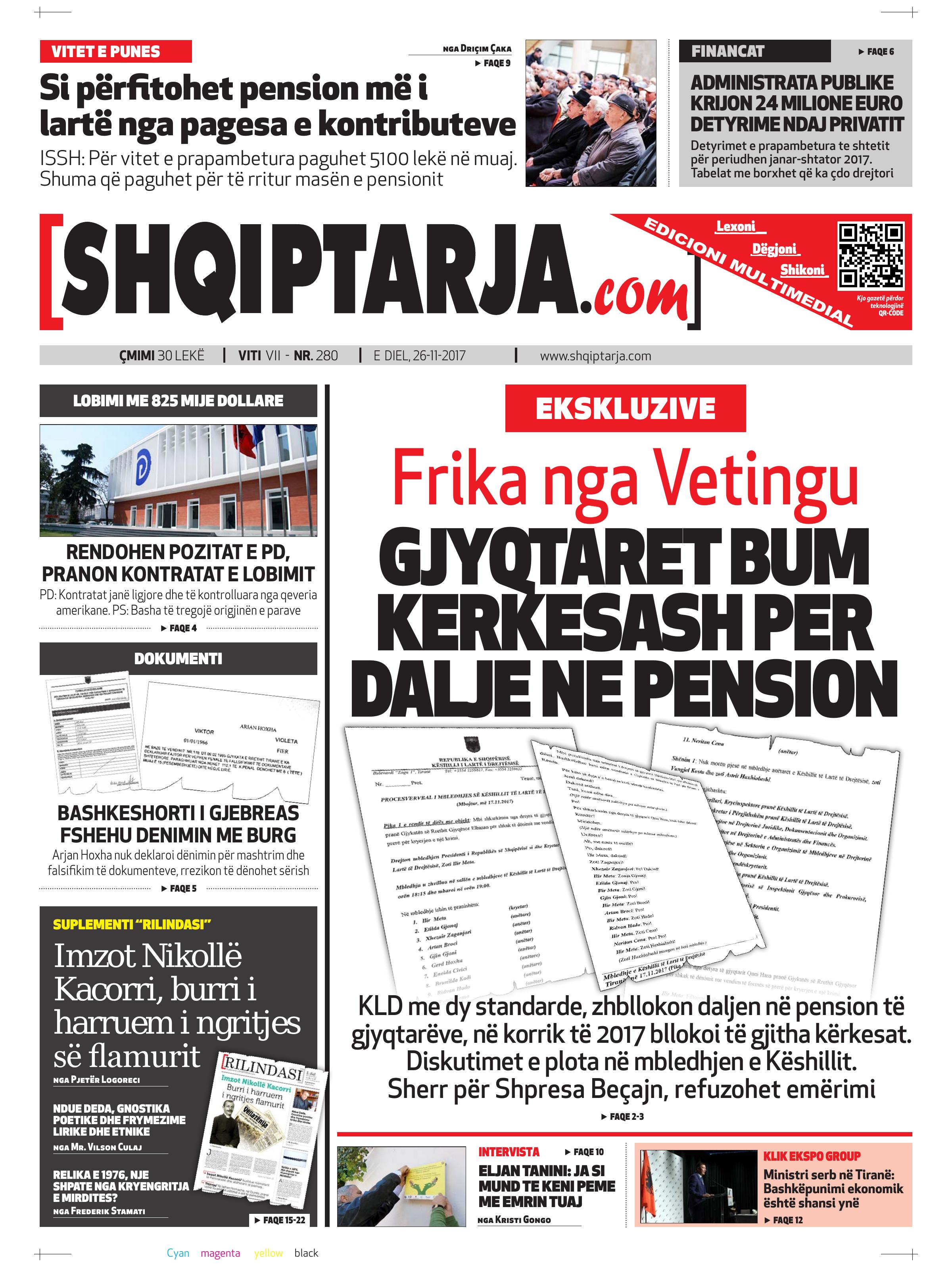 Shqiptarja.com 2017-11-26