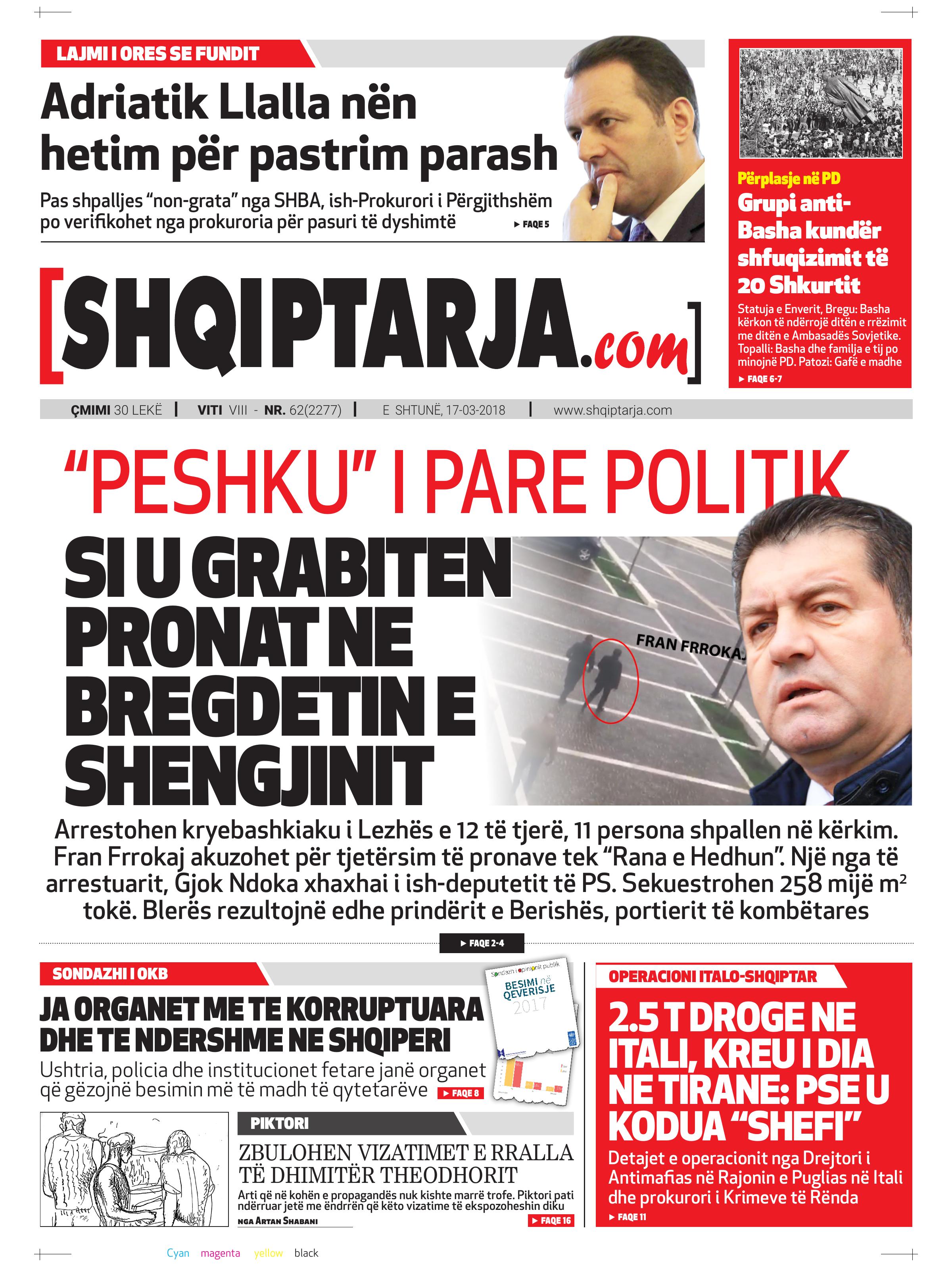 Shqiptarja.com 2018-03-17