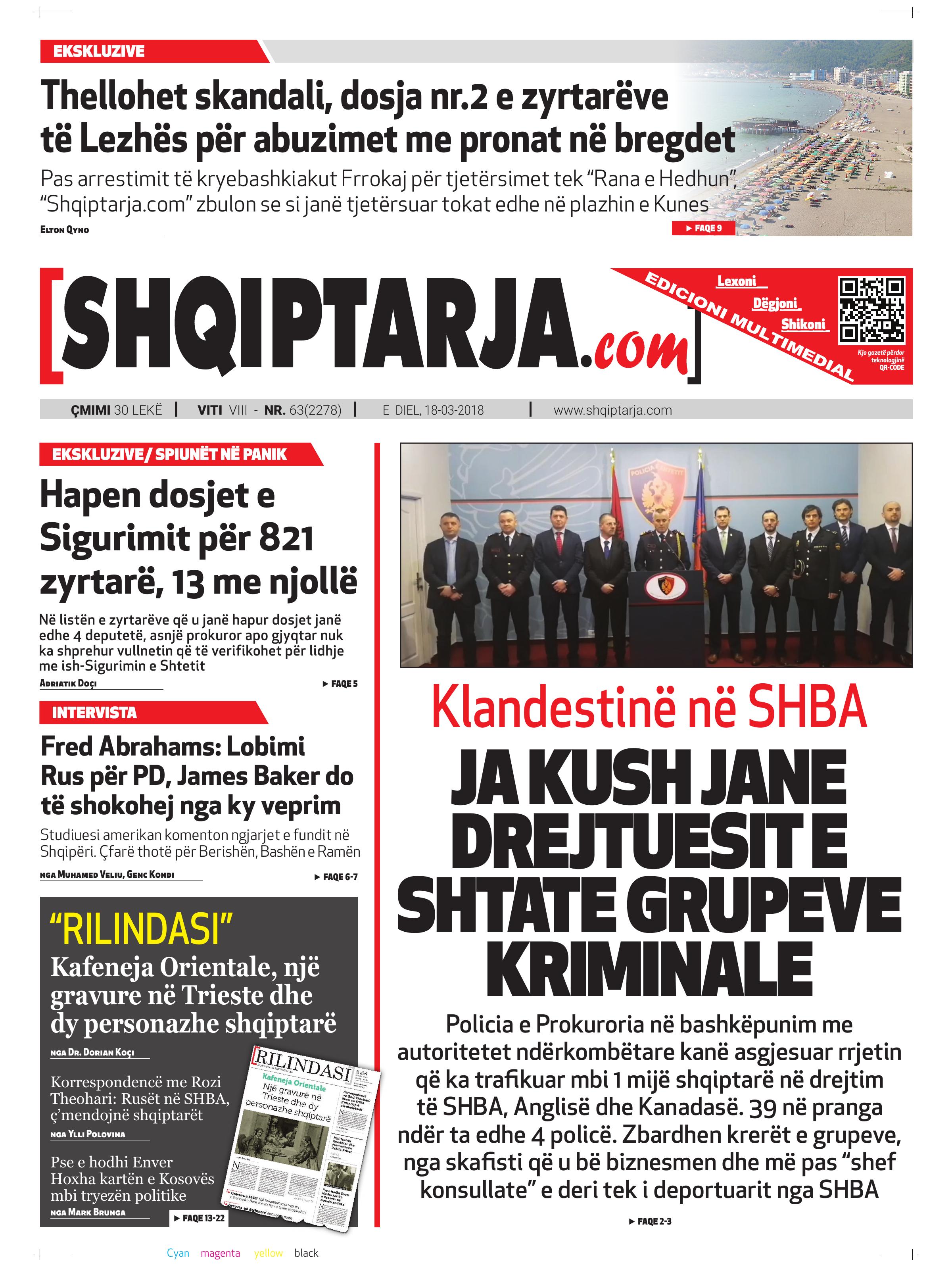 Shqiptarja.com 2018-03-18
