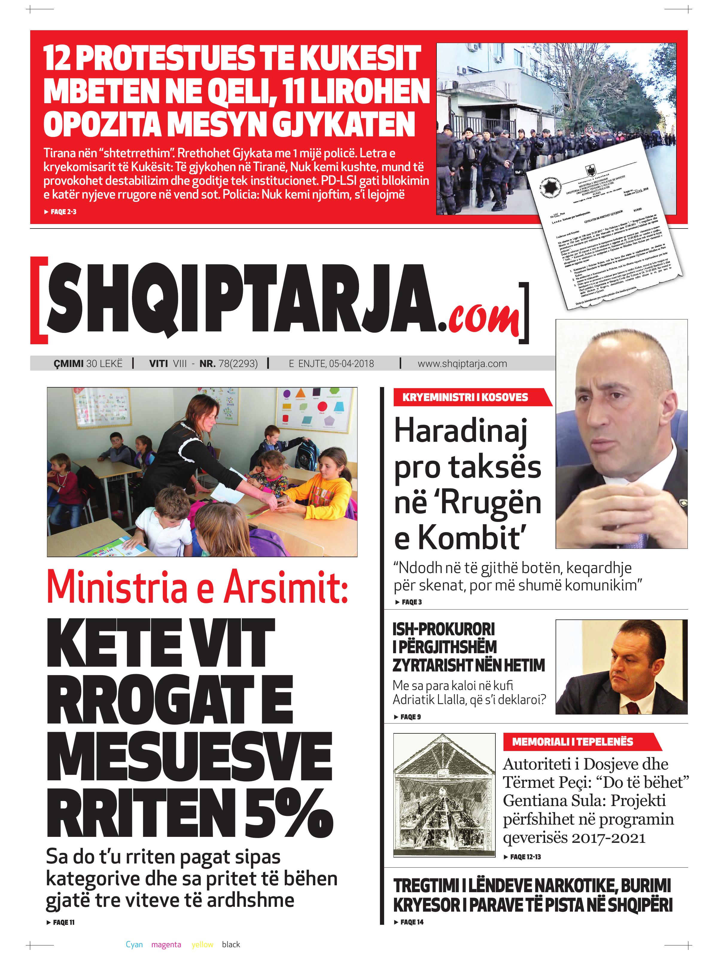 Shqiptarja.com 2018-04-05