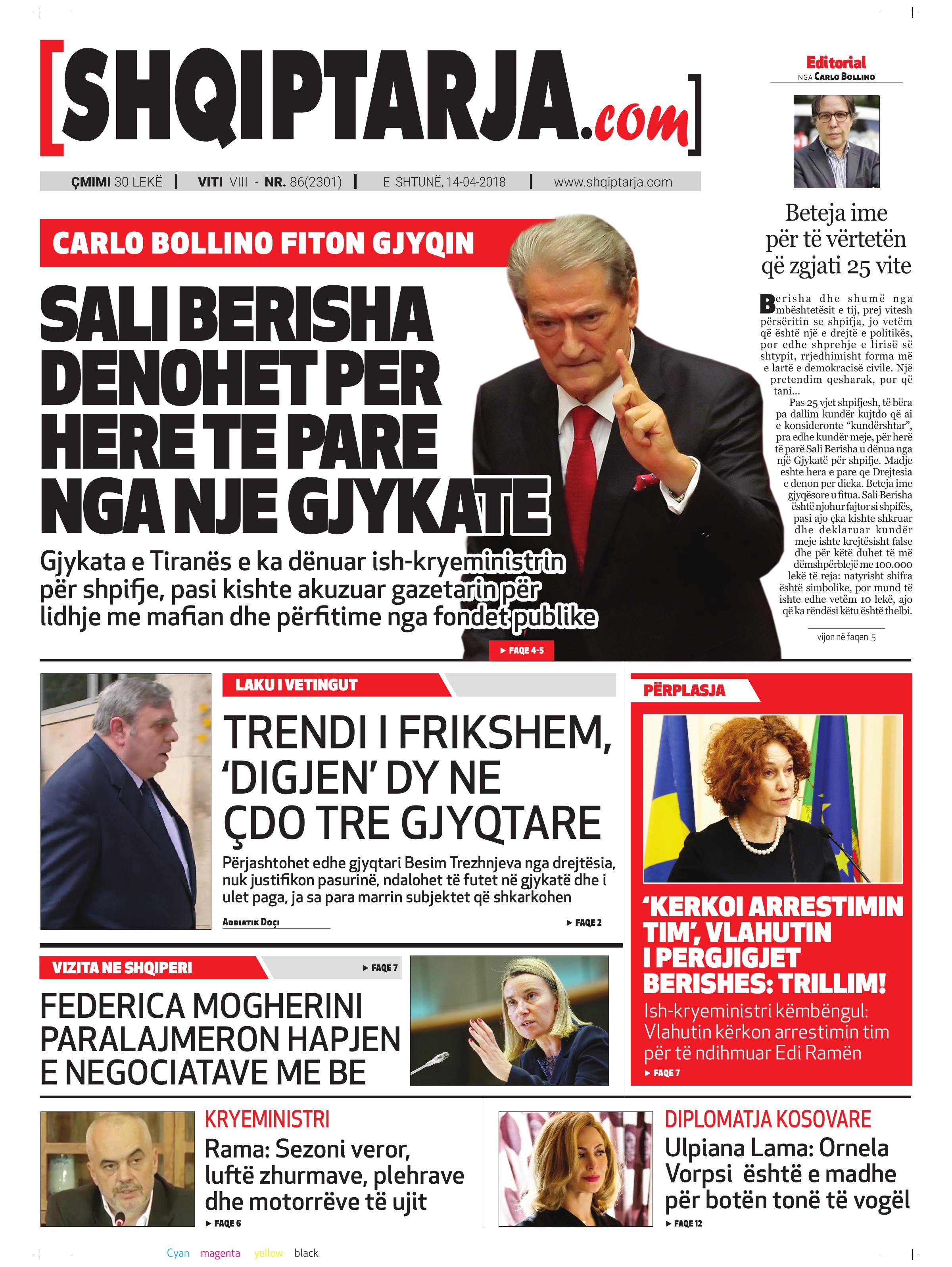 Shqiptarja.com 2018-04-14