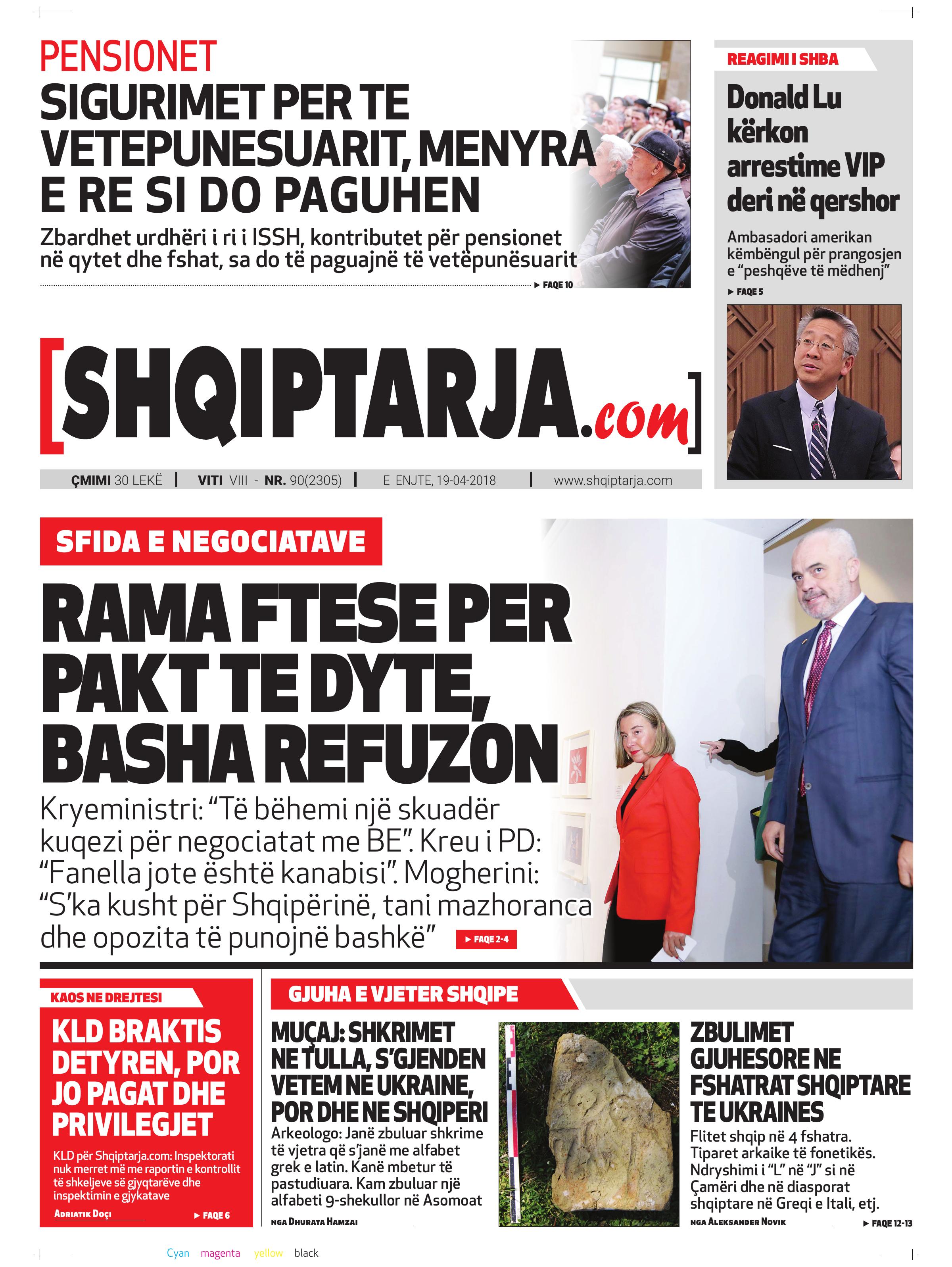 Shqiptarja.com 2018-04-19