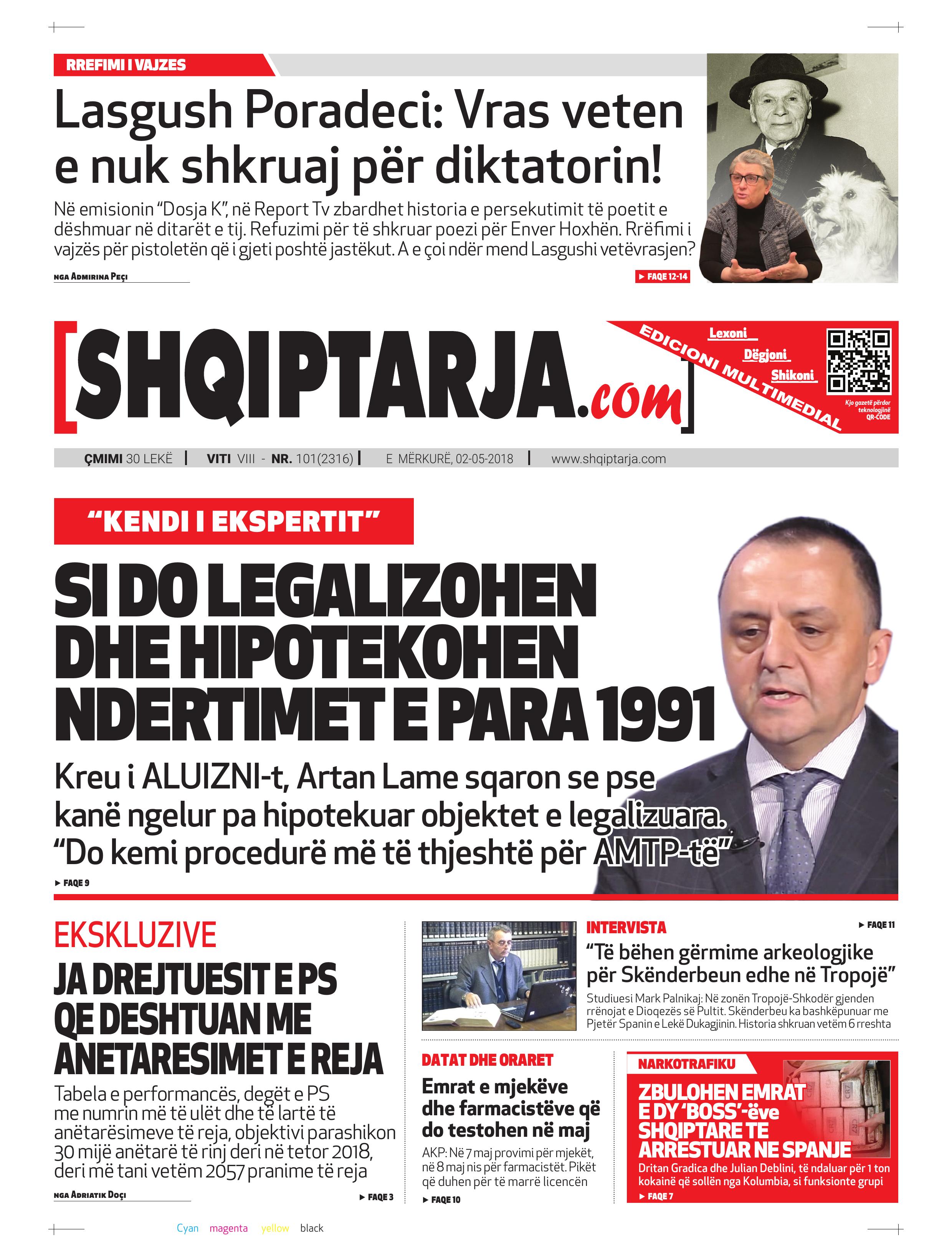 Shqiptarja.com 2018-05-02