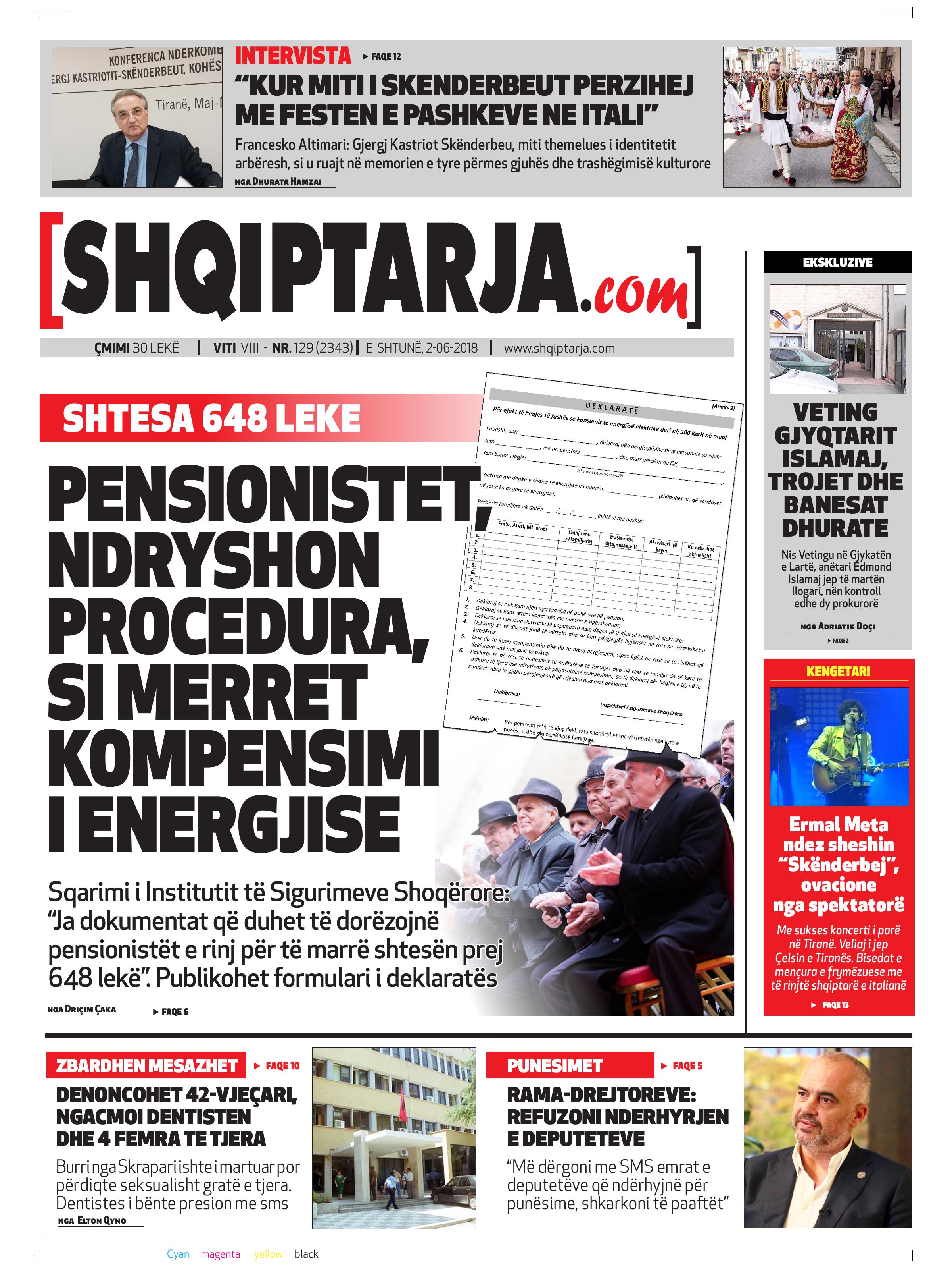 Shqiptarja.com 2018-06-02