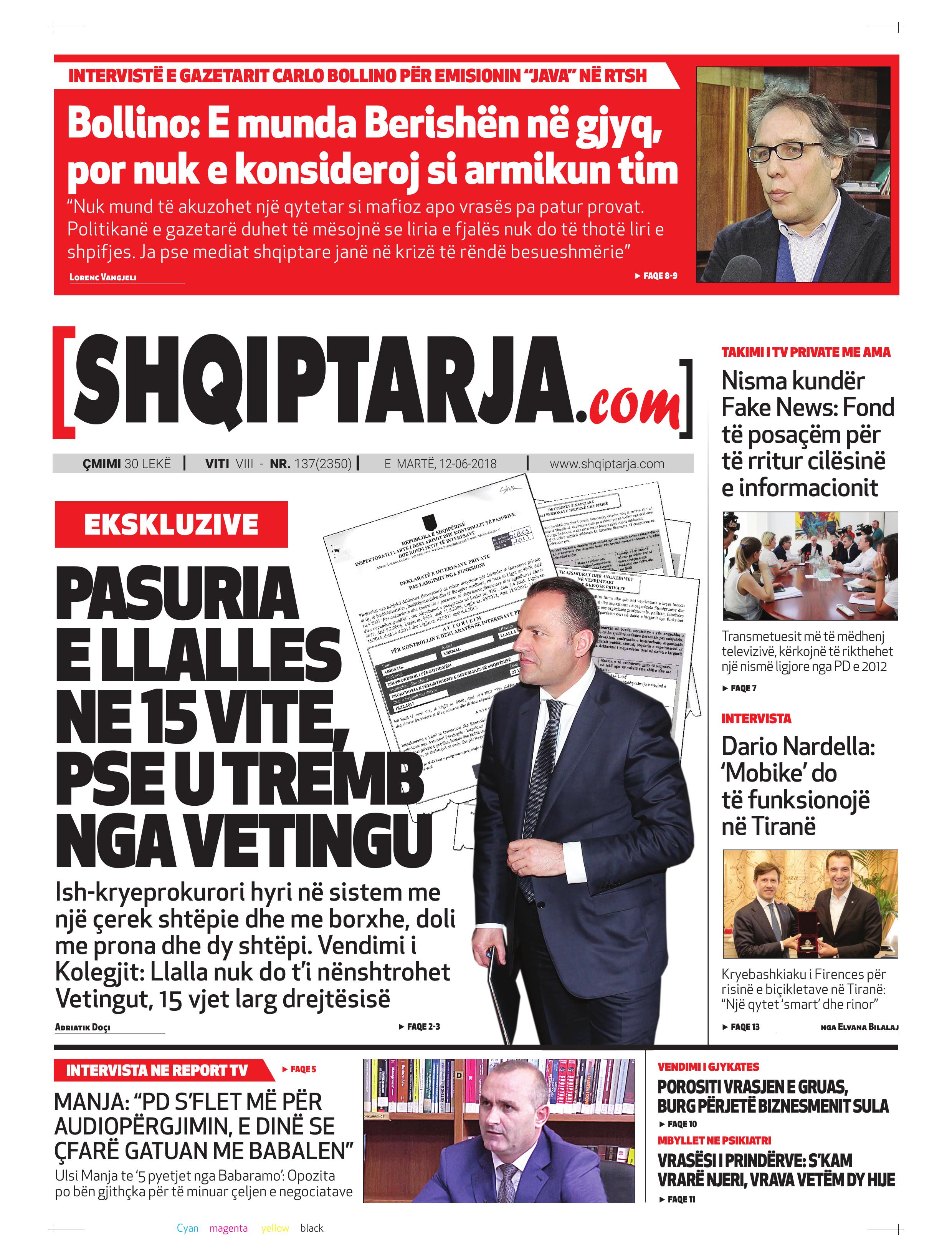 Shqiptarja.com 2018-06-12